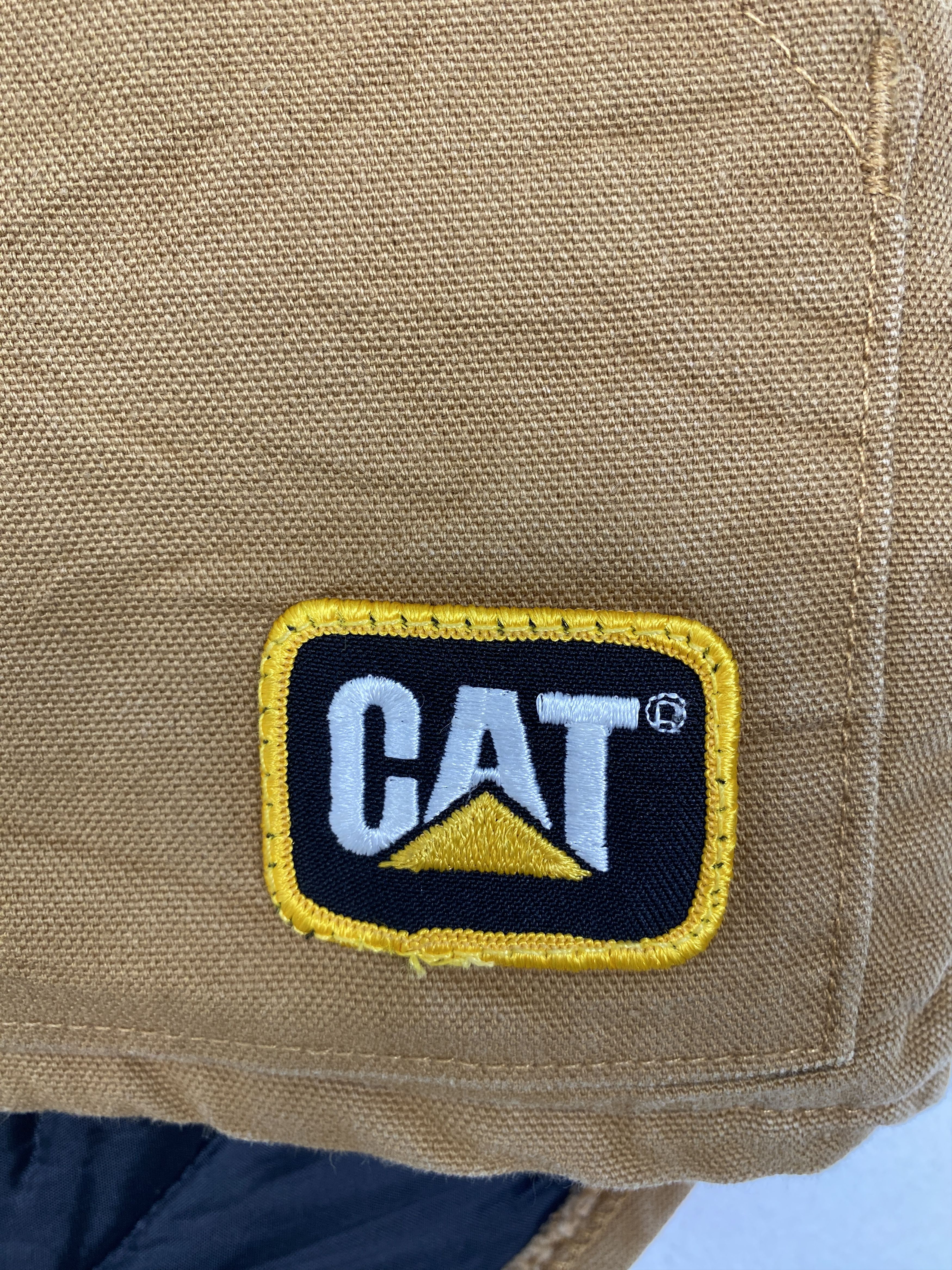 Caterpillar Vintage Caterpillar Quilted Lining Zip Up Vest Size US M / EU 48-50 / 2 - 9 Thumbnail