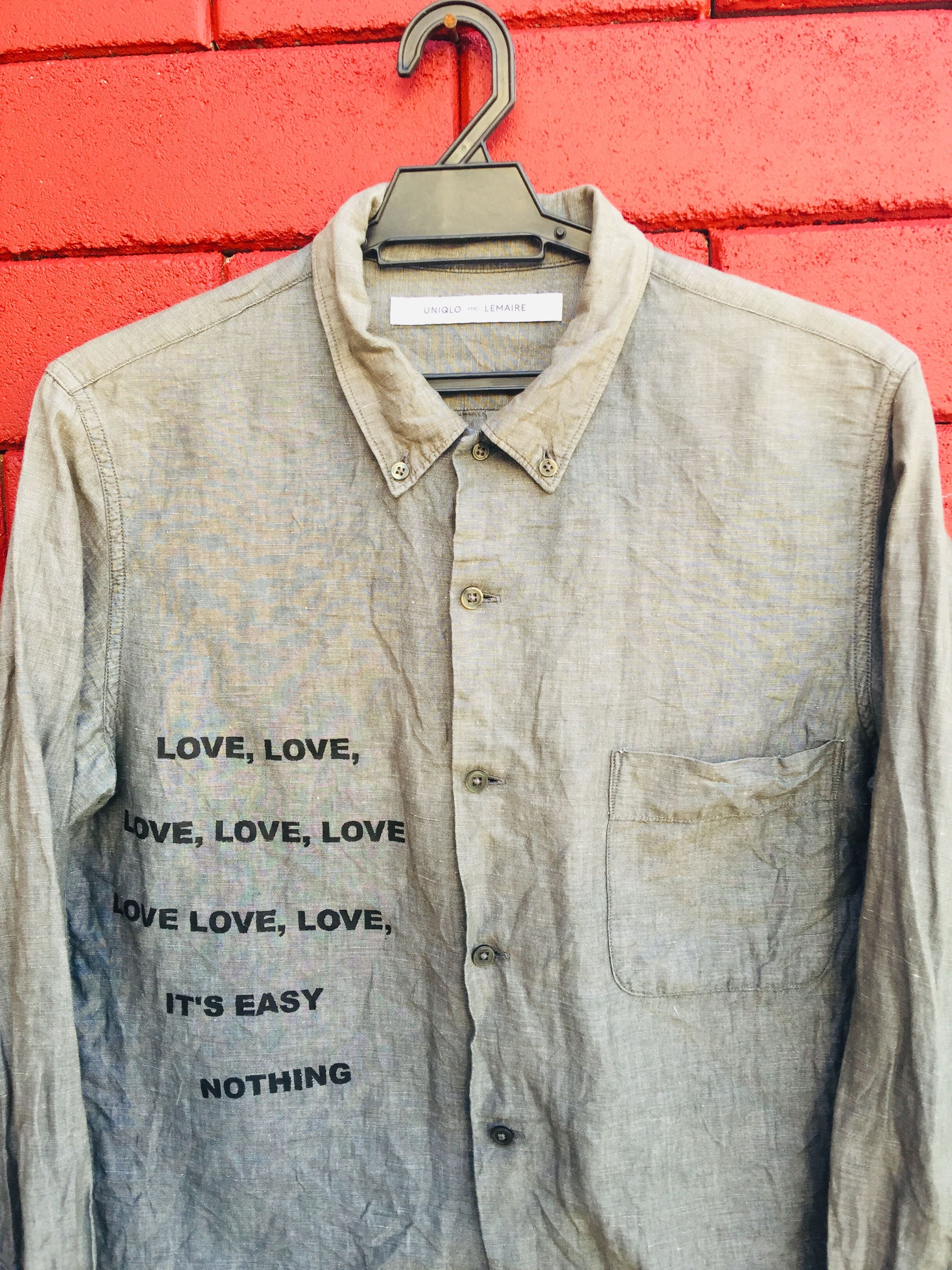Japanese Brand × Lemaire Vintage Lemaire Japanese Uniqlo Travis Scott Fashion Style Size US M / EU 48-50 / 2 - 3 Thumbnail