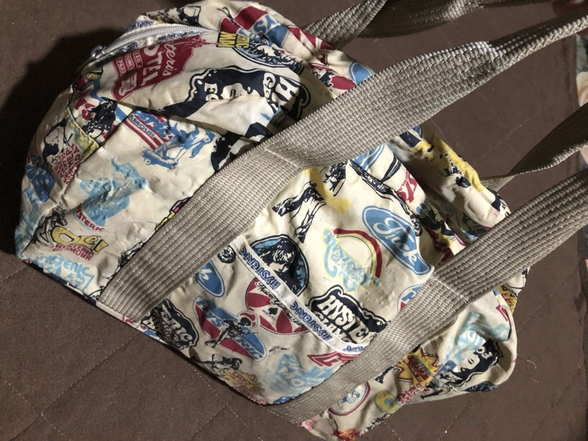 Hysteric Glamour ✔️Bindings Offer✔️Rare 90s Hysteric Glamour “Fuck” Duffle Bag Size ONE SIZE - 4 Thumbnail
