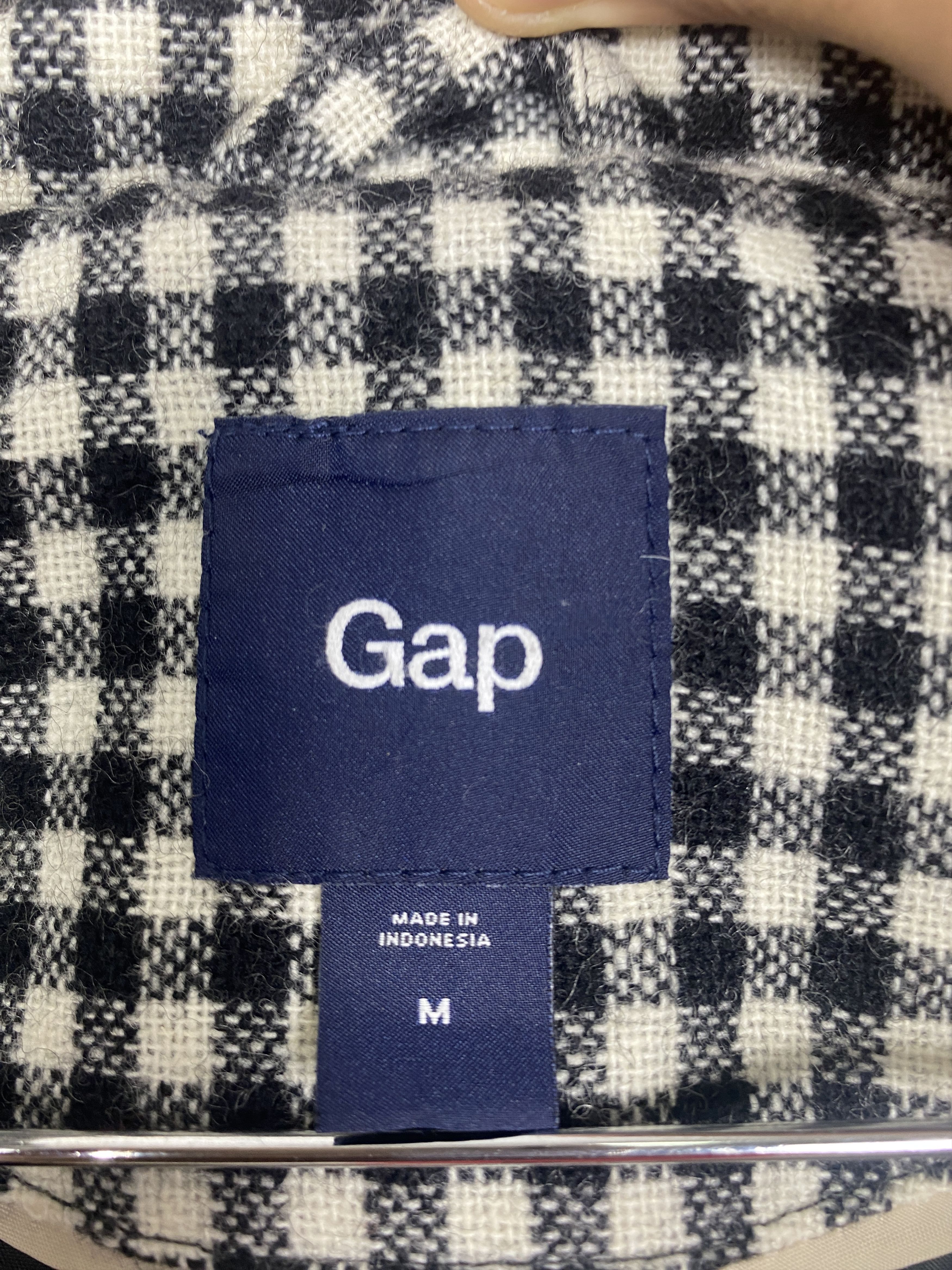 Gap Vintage Gap Checkered Flannel Wool Zip Up Vest Size US S / EU 44-46 / 1 - 12 Thumbnail