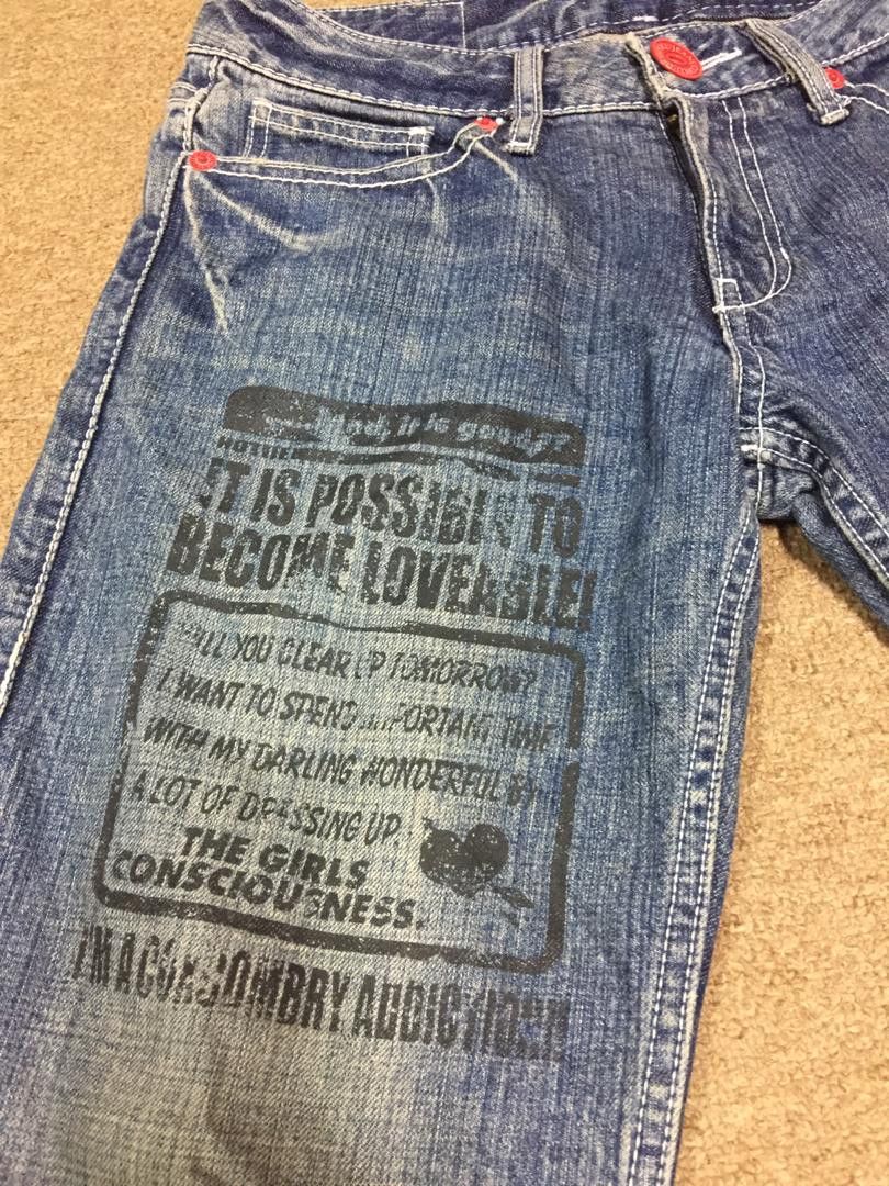 Designer × Japanese Brand Vintage Co&LU Punk Travis Scott Fashion Style Size US 32 / EU 48 - 6 Thumbnail
