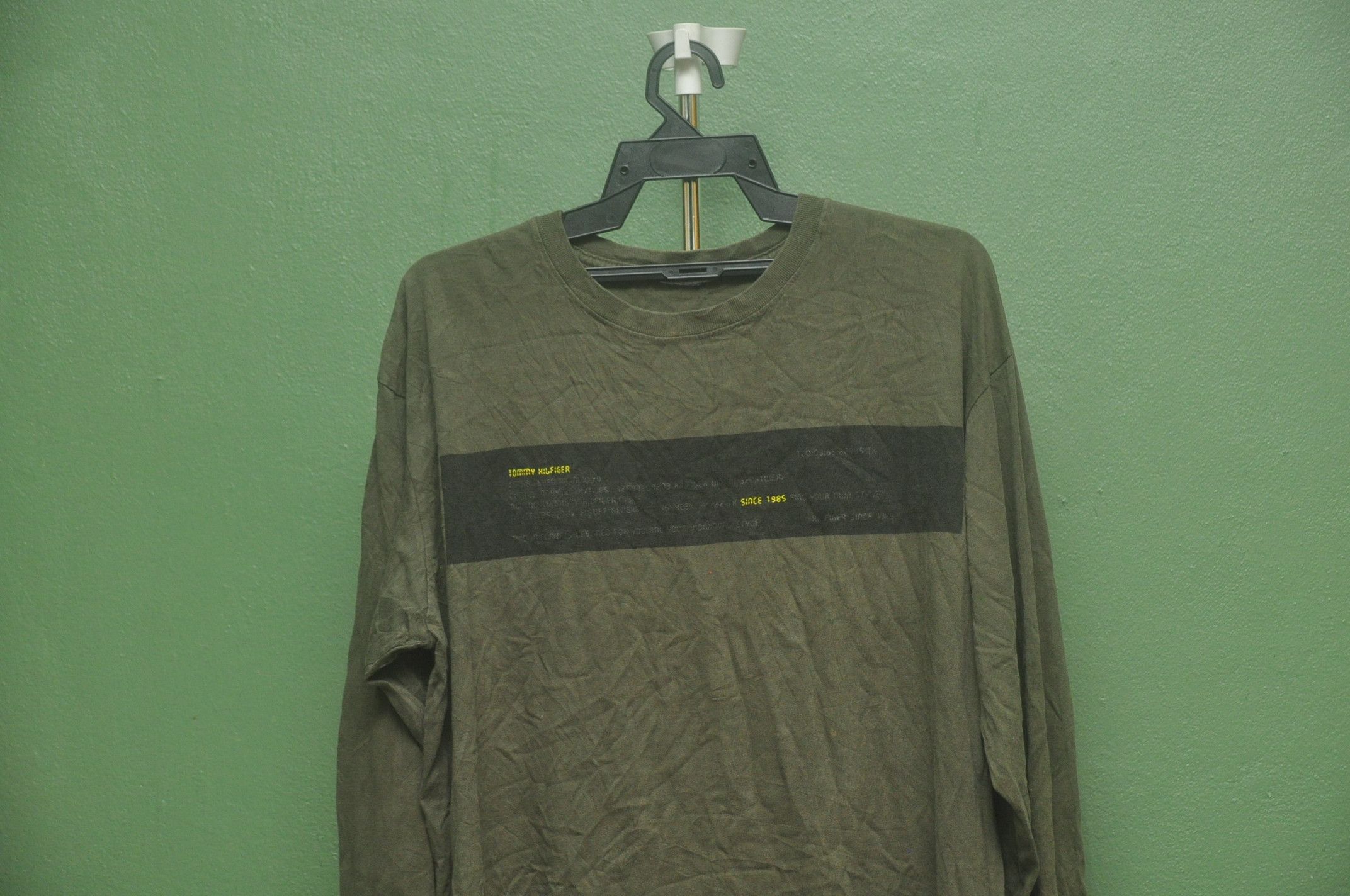 Tommy Hilfiger × Vintage Vintage Tommy Hilfiger Since 1985 Long Sleeve Shirt Size US L / EU 52-54 / 3 - 3 Thumbnail