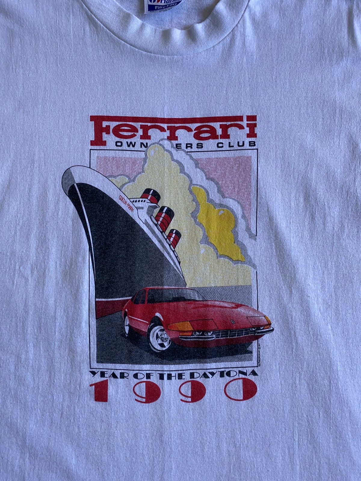 Ferrari × Vintage Vintage 90s Ferrari Owners Club 1990 The Year of the Daytona Size US L / EU 52-54 / 3 - 9 Thumbnail