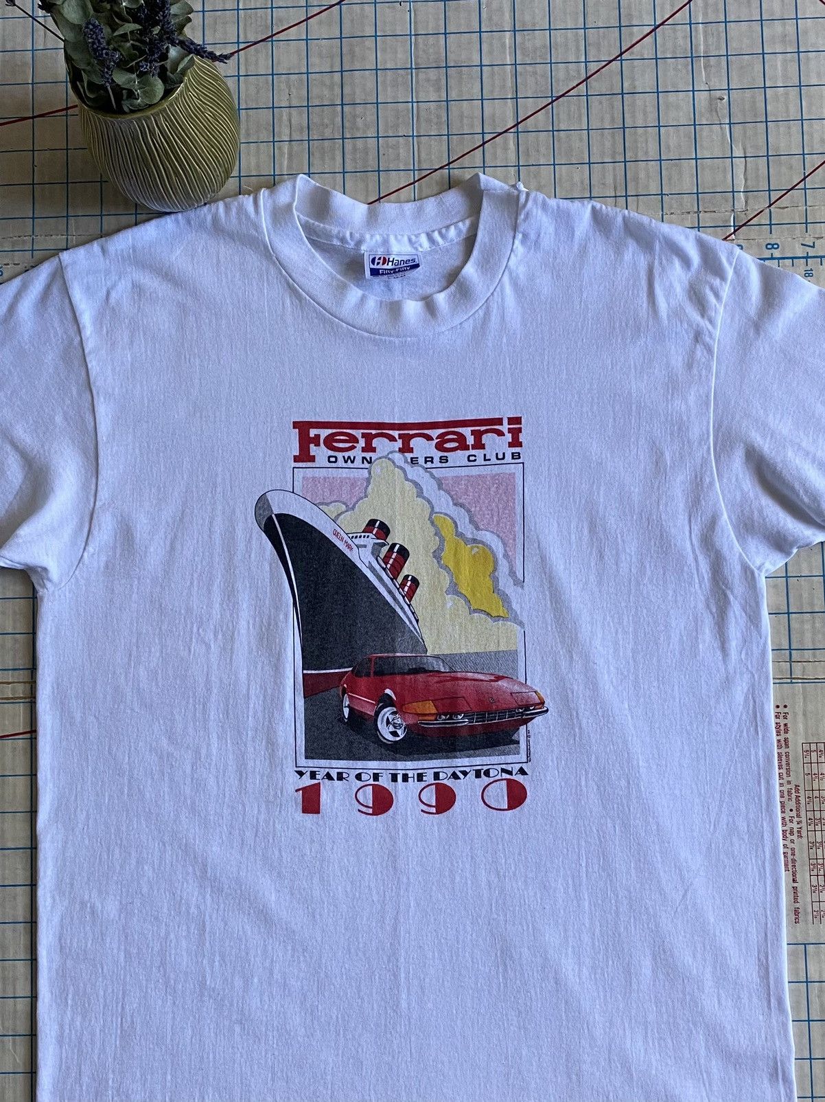 Ferrari × Vintage Vintage 90s Ferrari Owners Club 1990 The Year of the Daytona Size US L / EU 52-54 / 3 - 1 Thumbnail