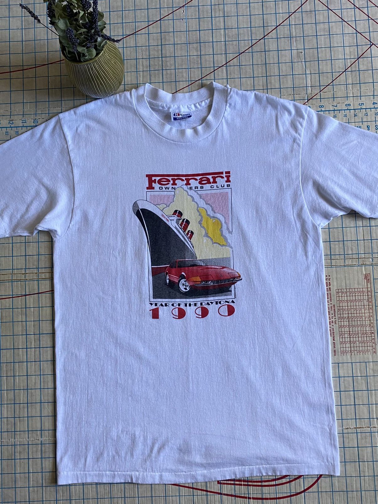 Ferrari × Vintage Vintage 90s Ferrari Owners Club 1990 The Year of the Daytona Size US L / EU 52-54 / 3 - 2 Thumbnail