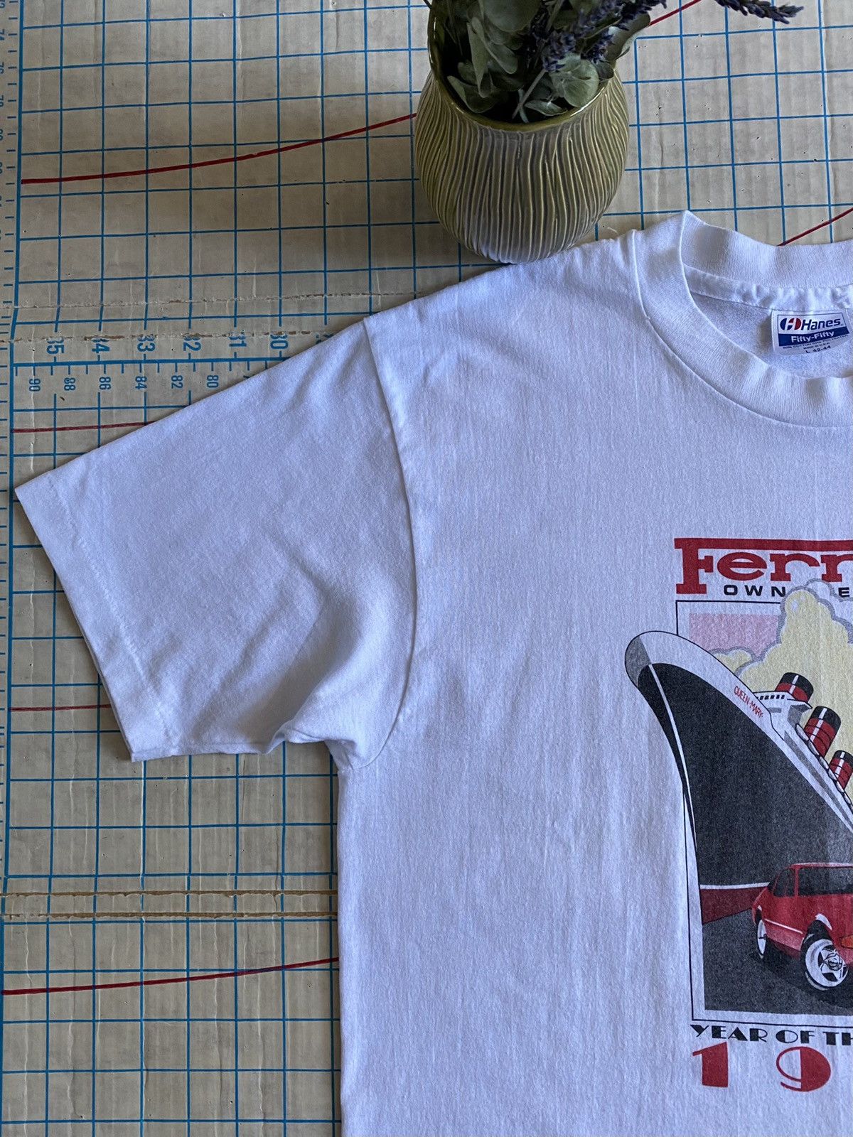 Ferrari × Vintage Vintage 90s Ferrari Owners Club 1990 The Year of the Daytona Size US L / EU 52-54 / 3 - 7 Thumbnail