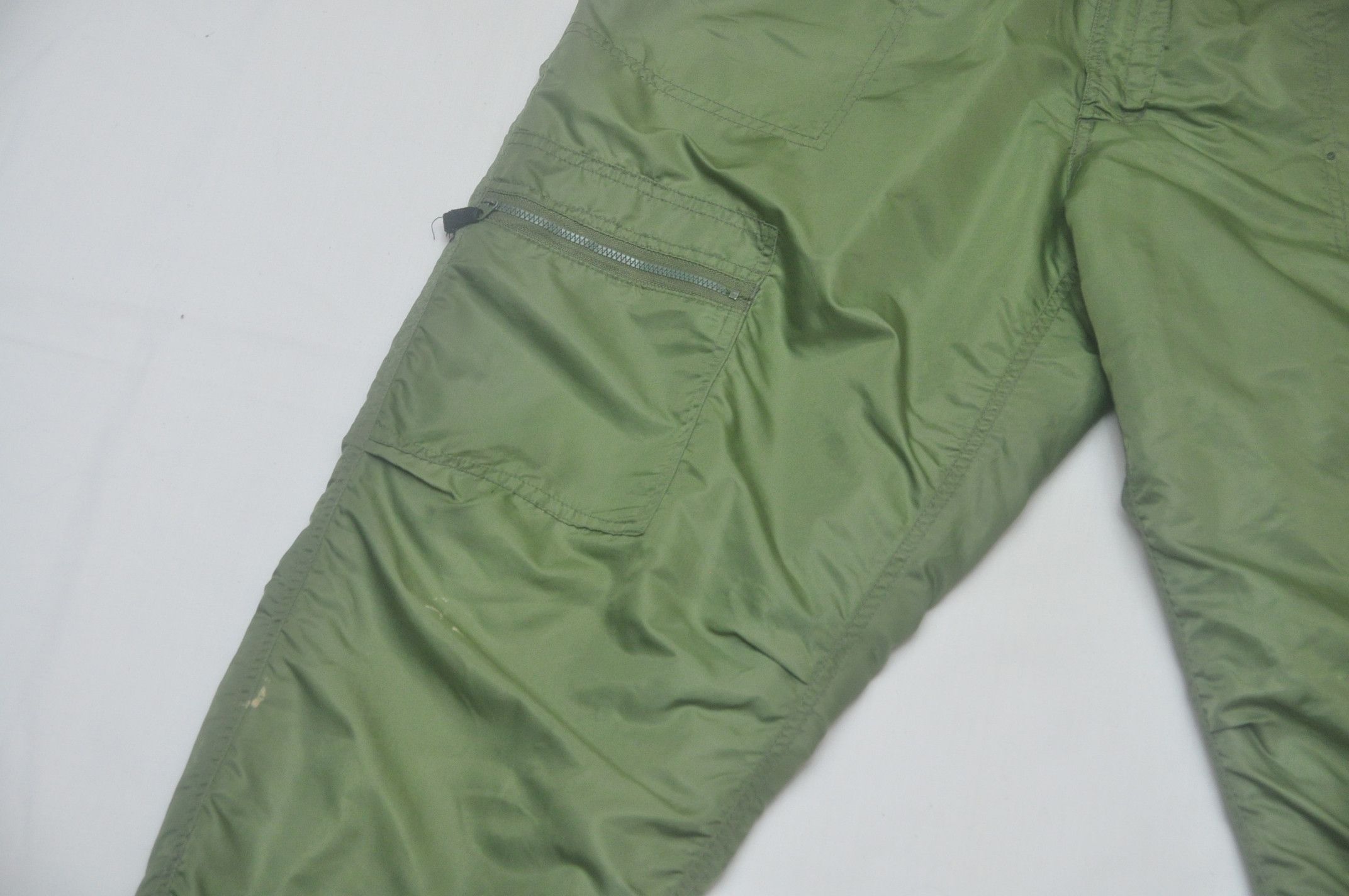 Japanese Brand Vintage Flight Jacket Pant Travis Scott Fashion Style Size US 30 / EU 46 - 5 Thumbnail