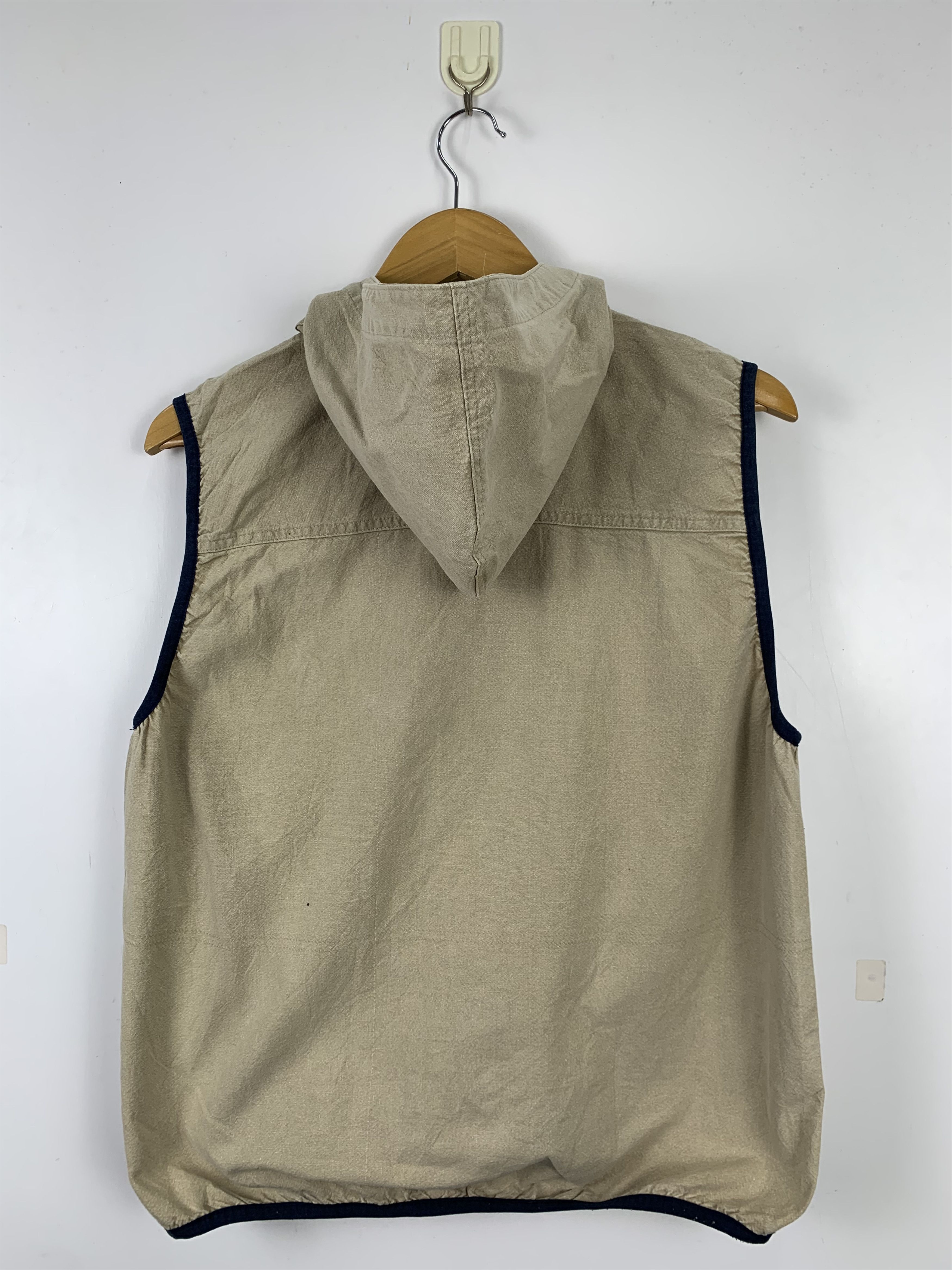 Japanese Brand Vintage CLN Cotton Zip Up Hoodie Vest Size US S / EU 44-46 / 1 - 7 Thumbnail