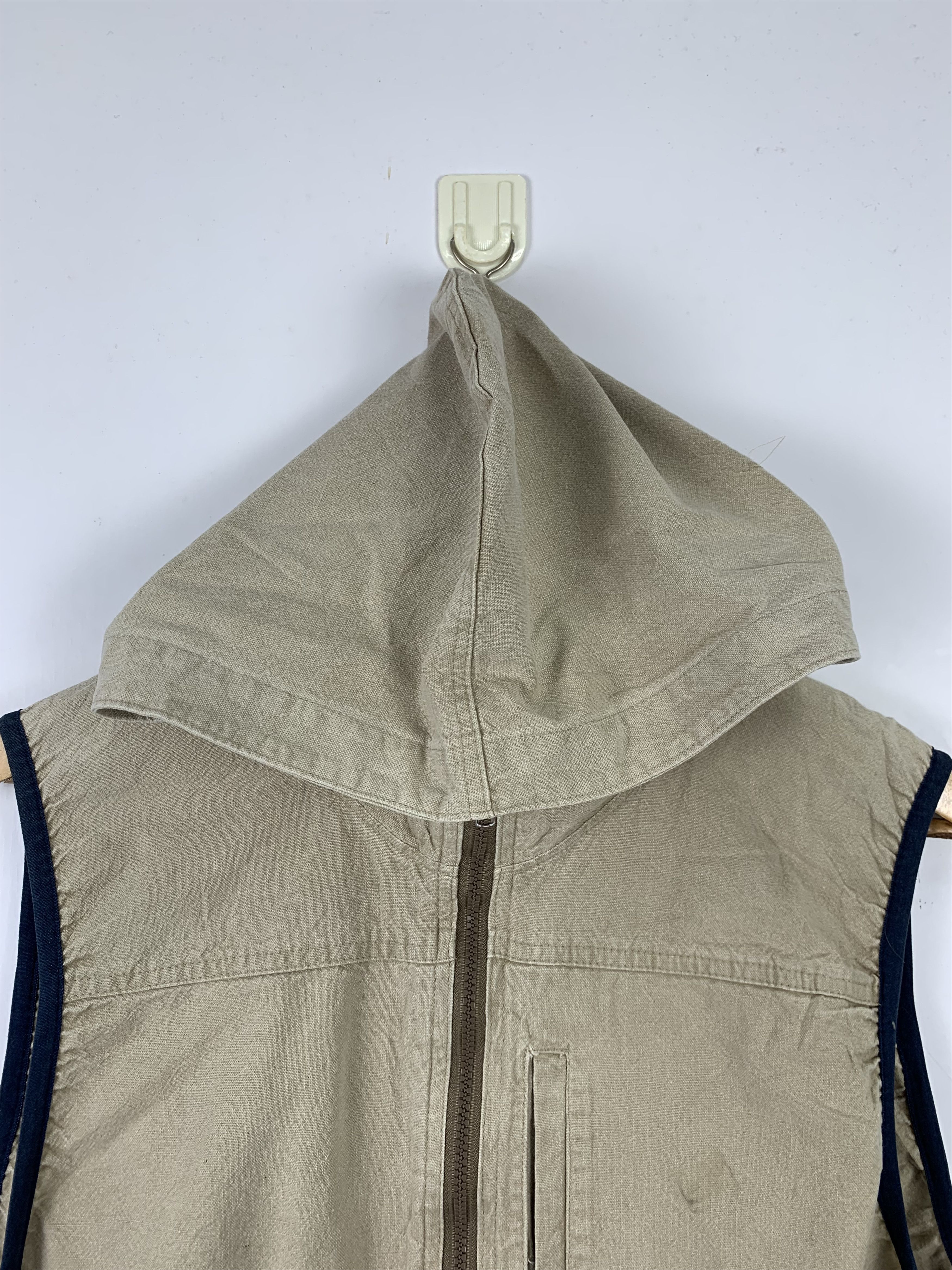 Japanese Brand Vintage CLN Cotton Zip Up Hoodie Vest Size US S / EU 44-46 / 1 - 2 Thumbnail