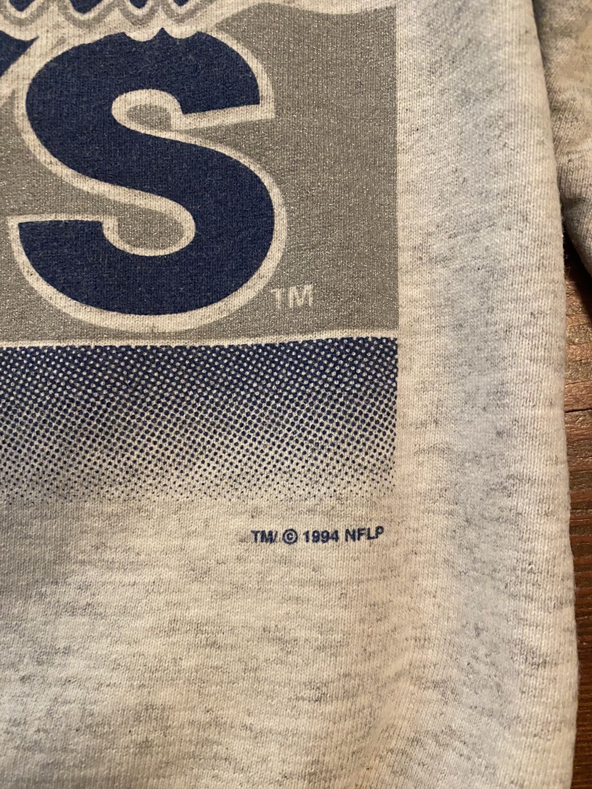 Salem Sportswear Vintage 1994 Dallas Cowboys Double Sided Crewneck Sweatshirt Size US XL / EU 56 / 4 - 4 Thumbnail