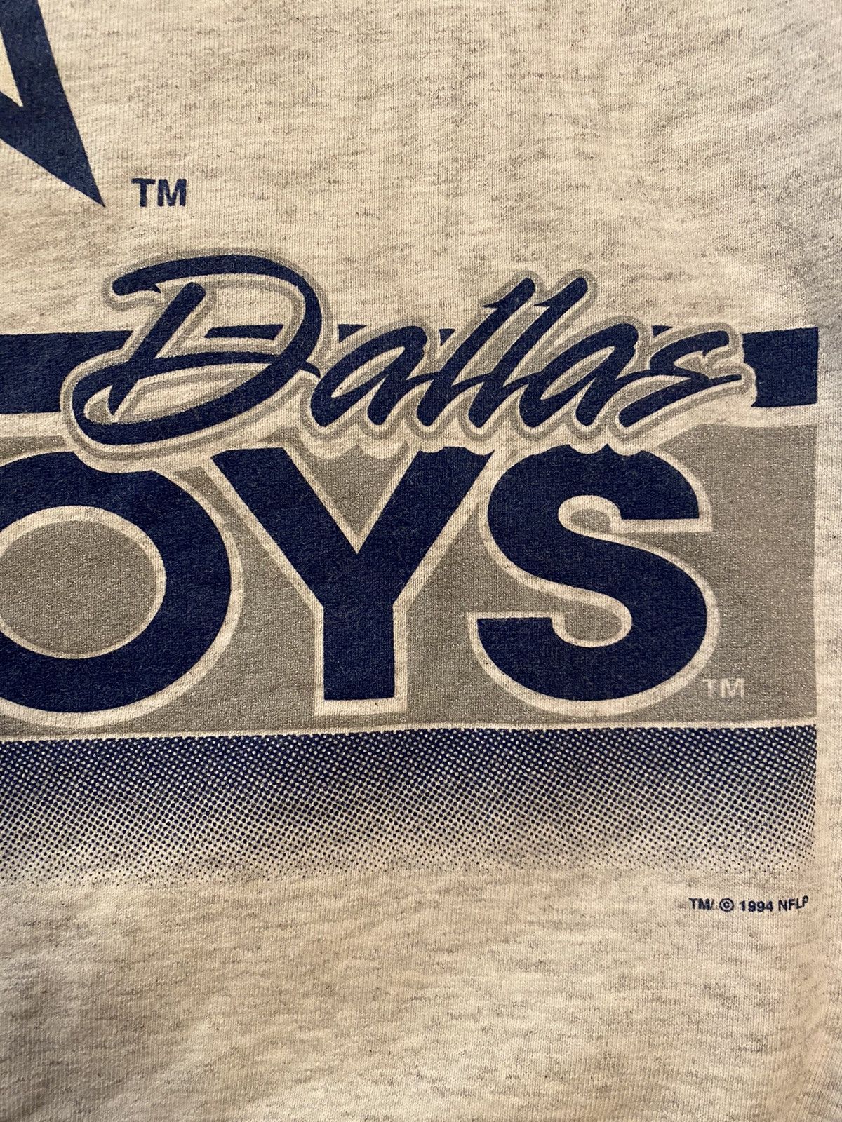 Salem Sportswear Vintage 1994 Dallas Cowboys Double Sided Crewneck Sweatshirt Size US XL / EU 56 / 4 - 7 Thumbnail