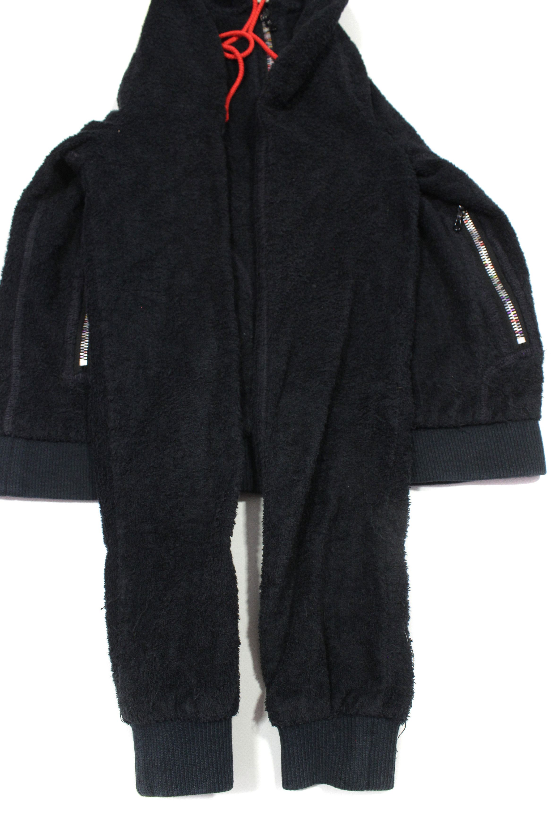 Chloe 90S Plush Payets Star Zip Hoodie Vintage Made in France Size S / US 4 / IT 40 - 6 Thumbnail