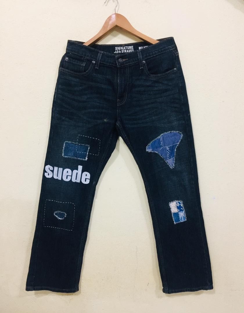 Japanese Brand × Levi's Vintage Levis Distressed Travis Scott Fashion Style Size US 32 / EU 48 - 1 Thumbnail