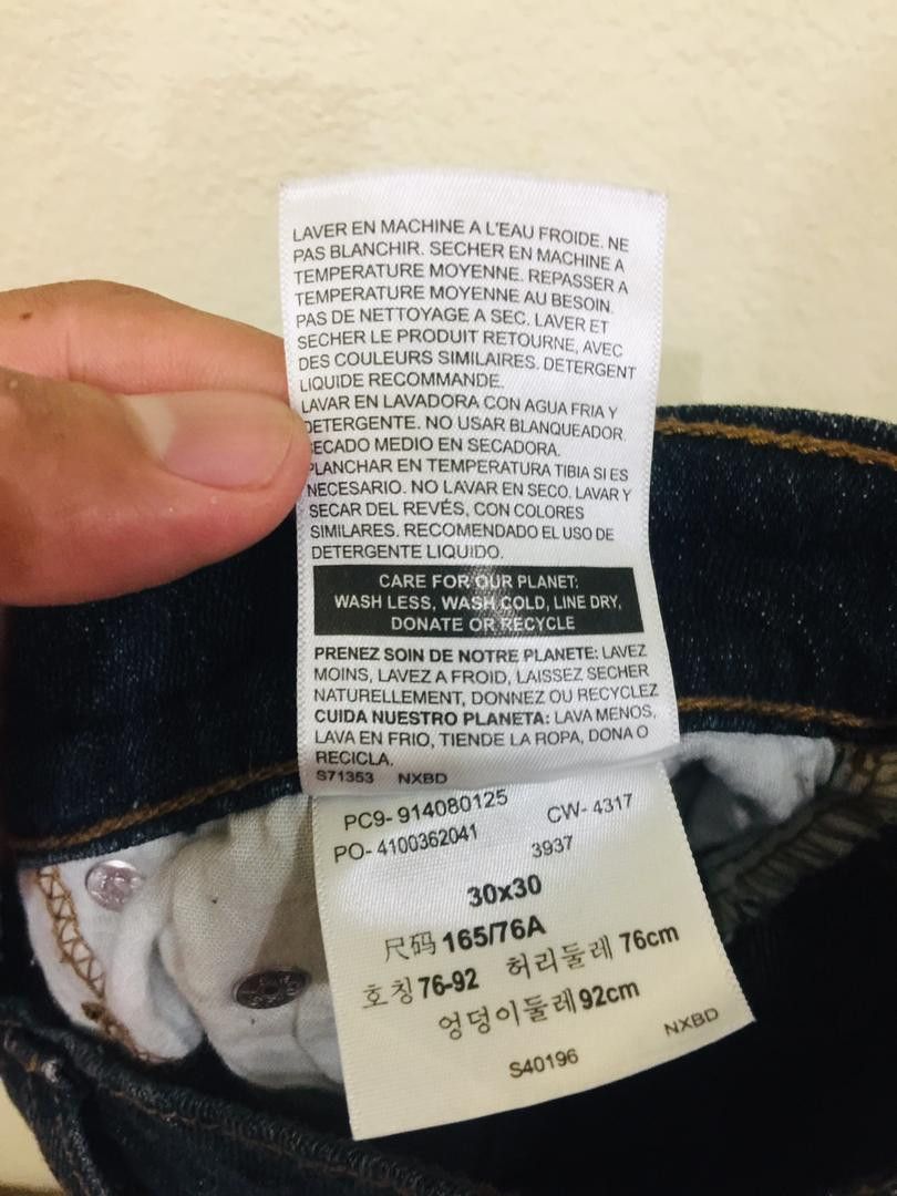 Japanese Brand × Levi's Vintage Levis Distressed Travis Scott Fashion Style Size US 32 / EU 48 - 9 Thumbnail