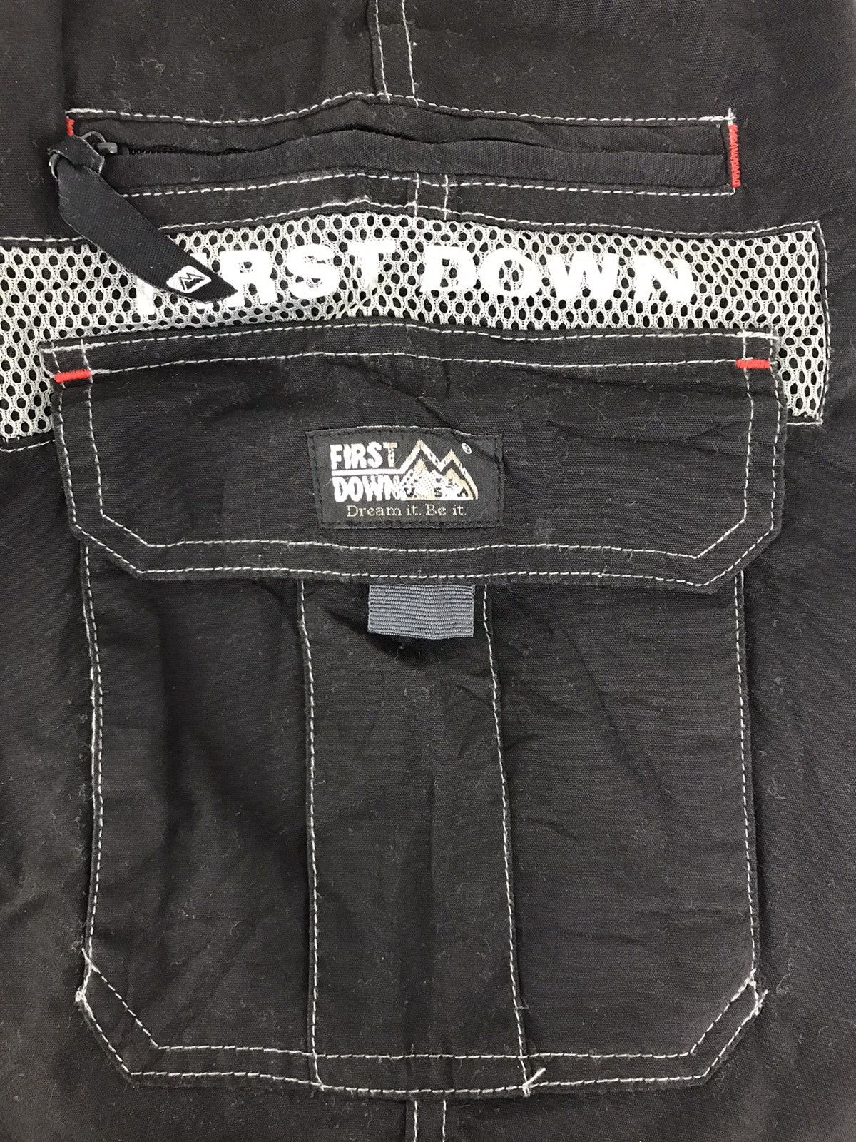 Japanese Brand × Vintage Vintage First Down Shortpant Hiking Cargo Jogging Design Size US 34 / EU 50 - 4 Thumbnail