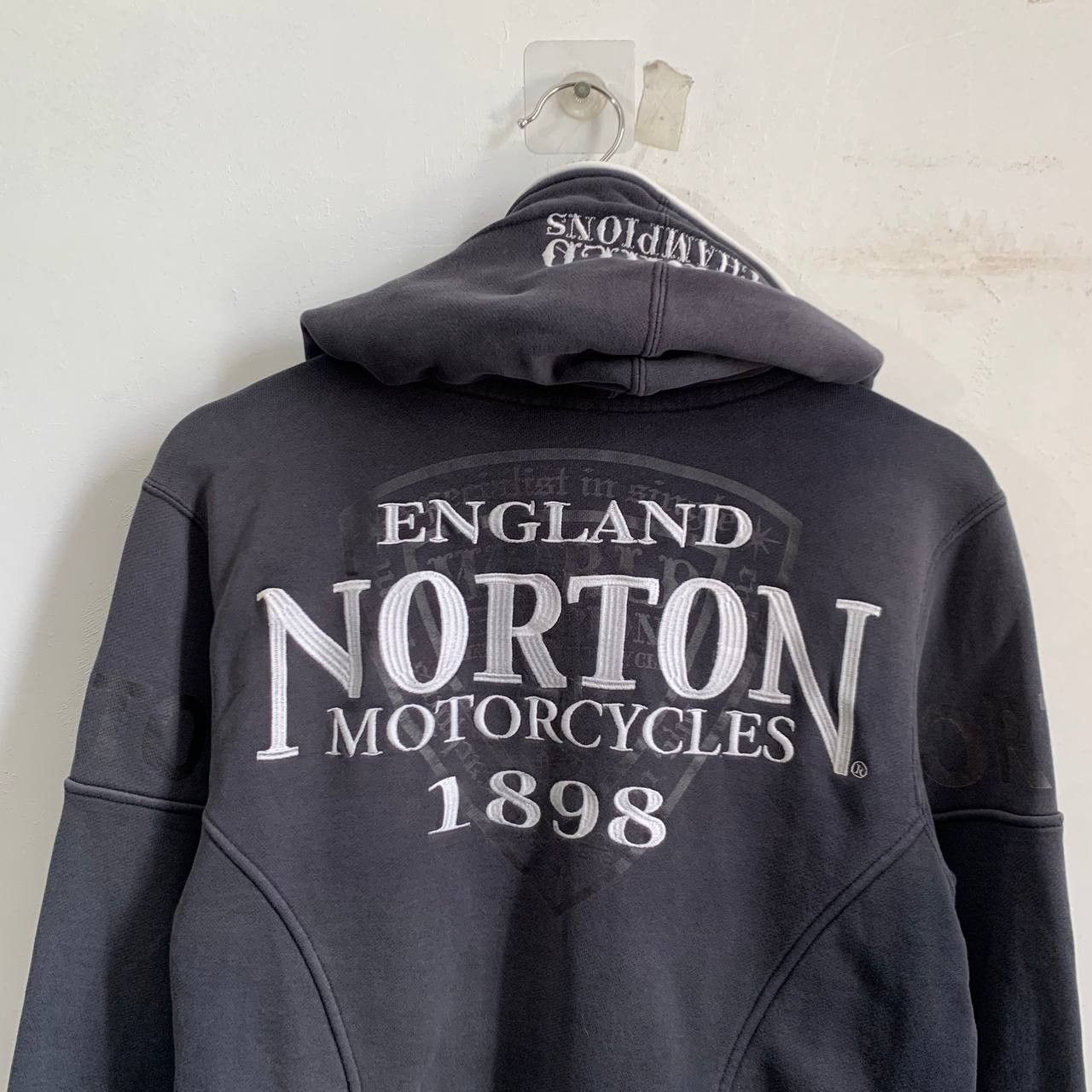 Norton Distressed Hoodie norton motorcycles Size US XS / EU 42 / 0 - 4 Thumbnail