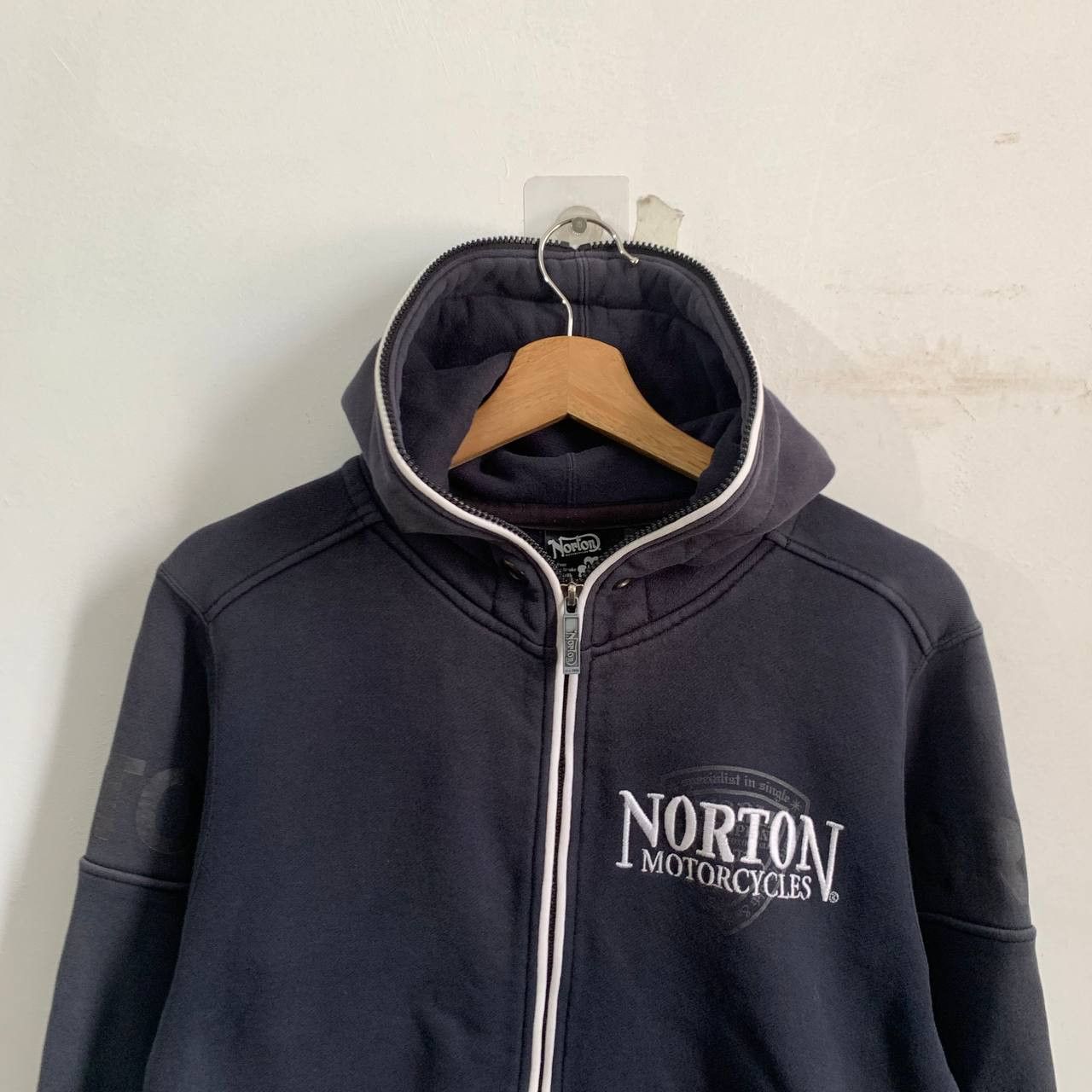 Norton Distressed Hoodie norton motorcycles Size US XS / EU 42 / 0 - 10 Thumbnail