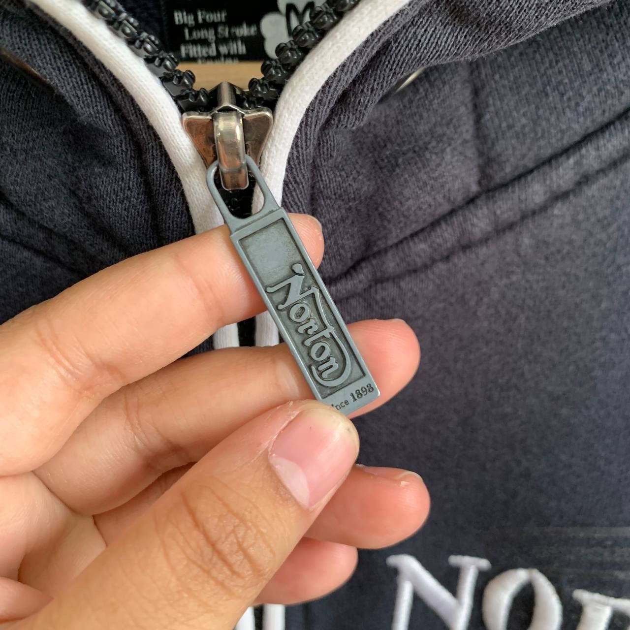 Norton Distressed Hoodie norton motorcycles Size US XS / EU 42 / 0 - 9 Thumbnail