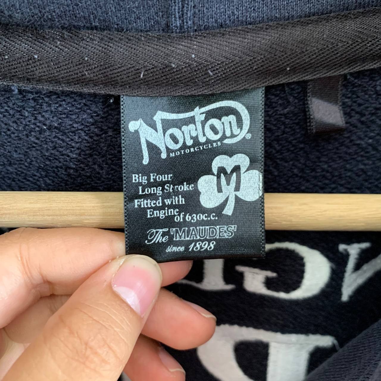 Norton Distressed Hoodie norton motorcycles Size US XS / EU 42 / 0 - 8 Thumbnail