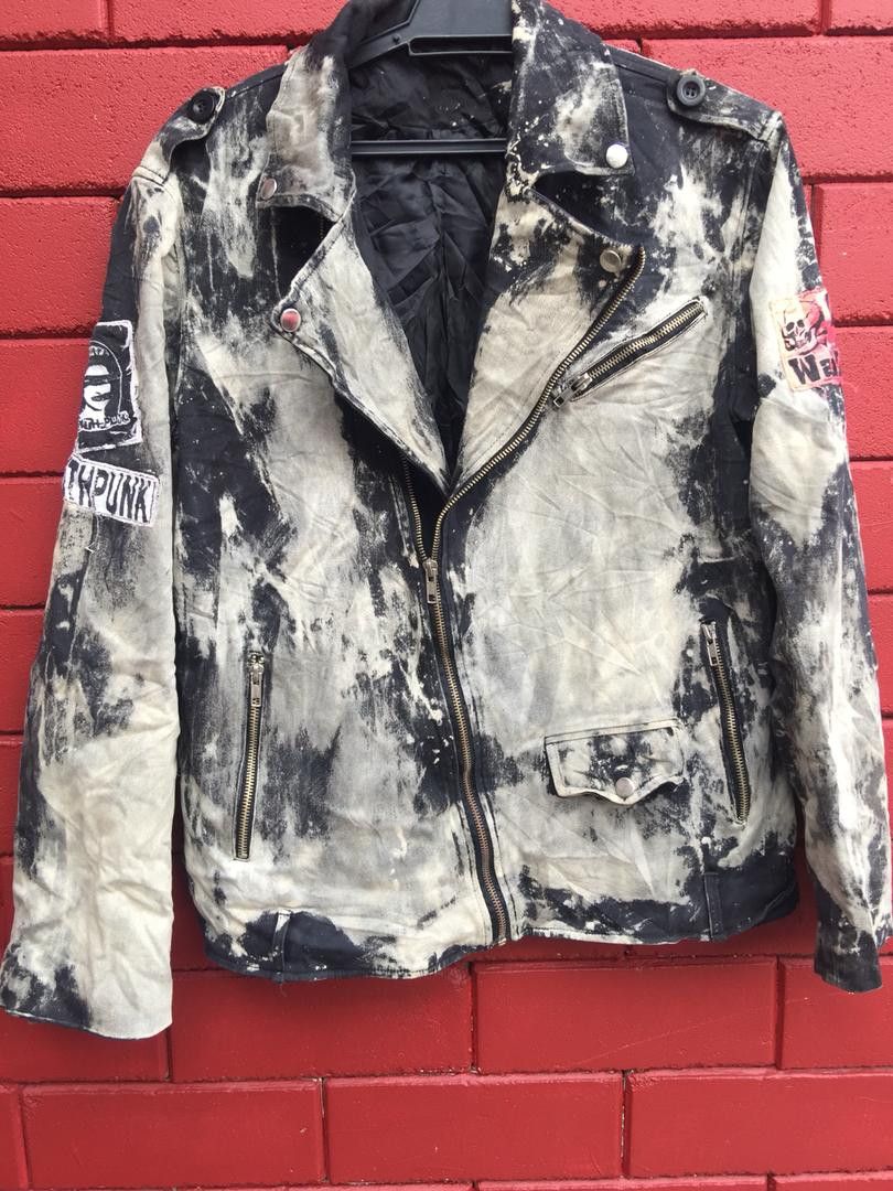 Designer × Japanese Brand Vintage Punk Theme Jacket Travis Scott Fashion Style Size US M / EU 48-50 / 2 - 4 Thumbnail