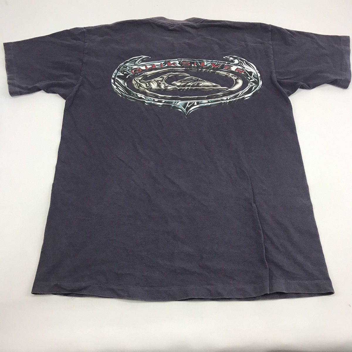 Quicksilver Vintage 90s Quicksilver Made In USA Tee Streetwear Size US M / EU 48-50 / 2 - 1 Thumbnail