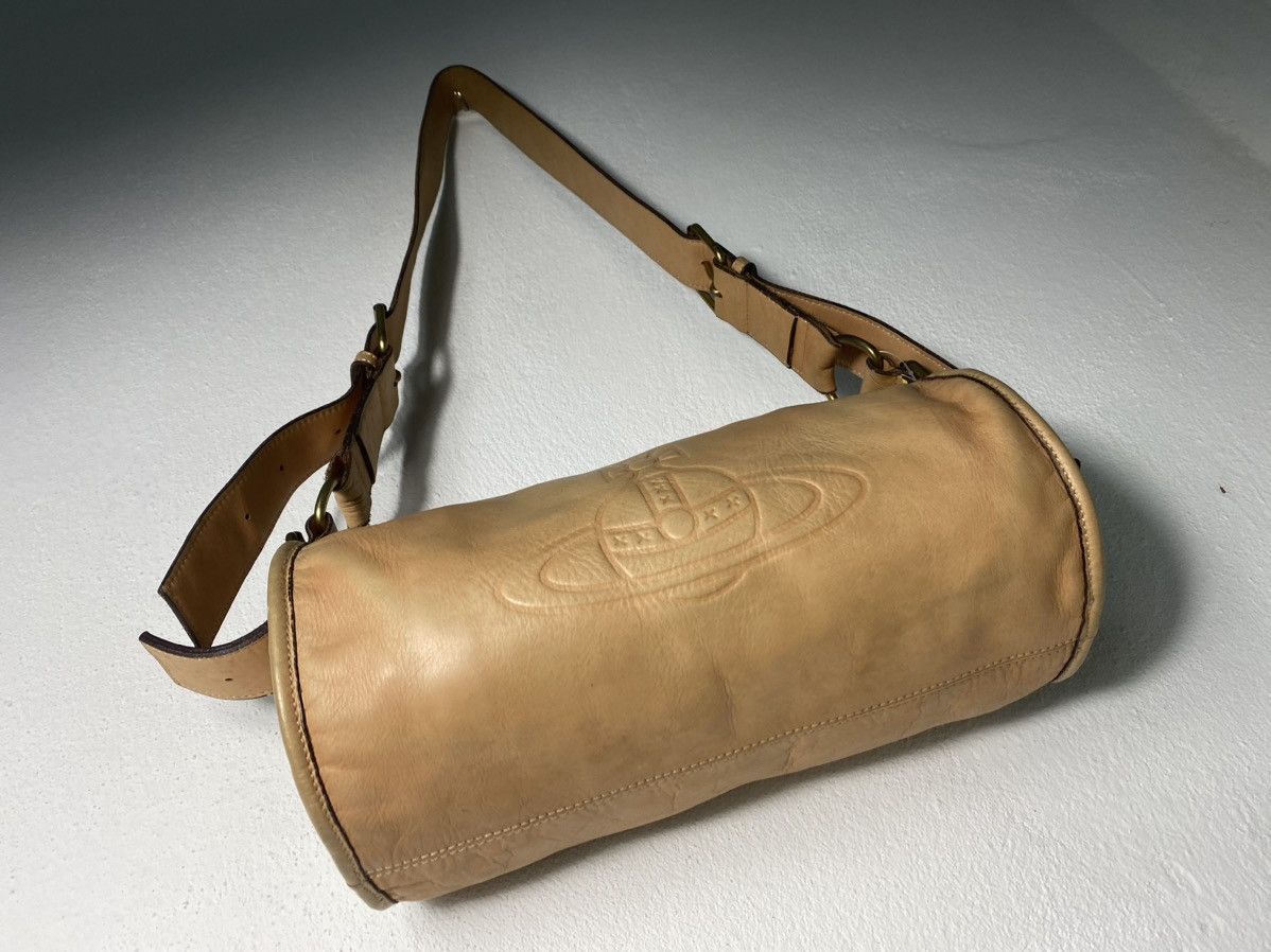 Vintage 💥Last Drop💥Viviene Westwood Leather Bag Orb Logo Size ONE SIZE - 4 Thumbnail