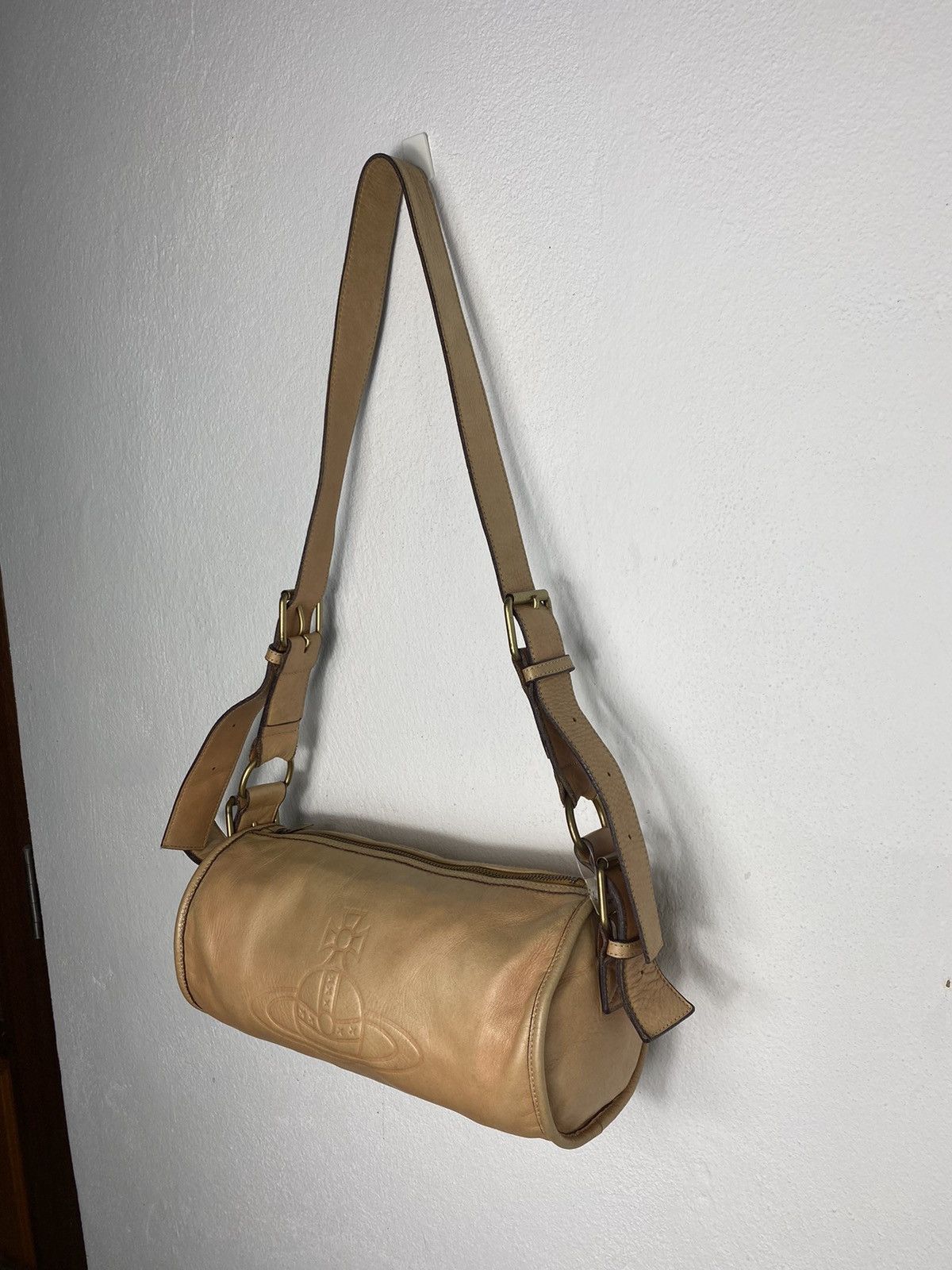 Vintage 💥Last Drop💥Viviene Westwood Leather Bag Orb Logo Size ONE SIZE - 3 Thumbnail