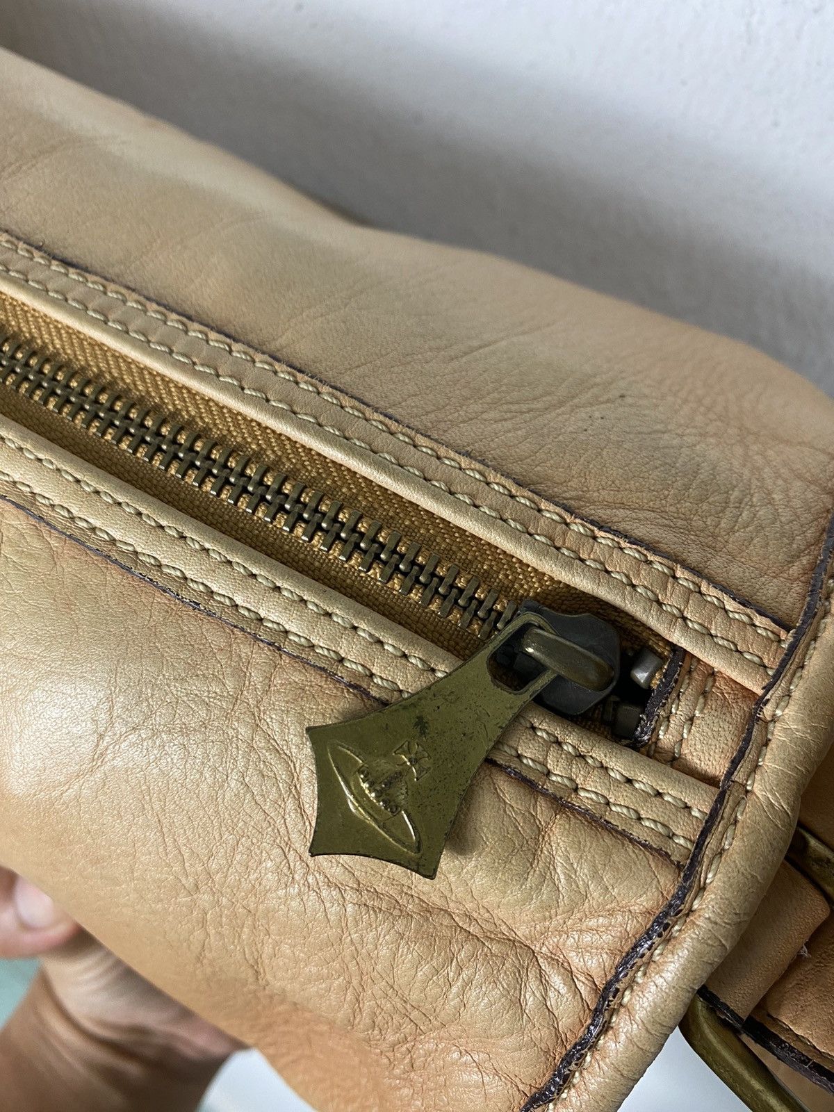 Vintage 💥Last Drop💥Viviene Westwood Leather Bag Orb Logo Size ONE SIZE - 7 Thumbnail