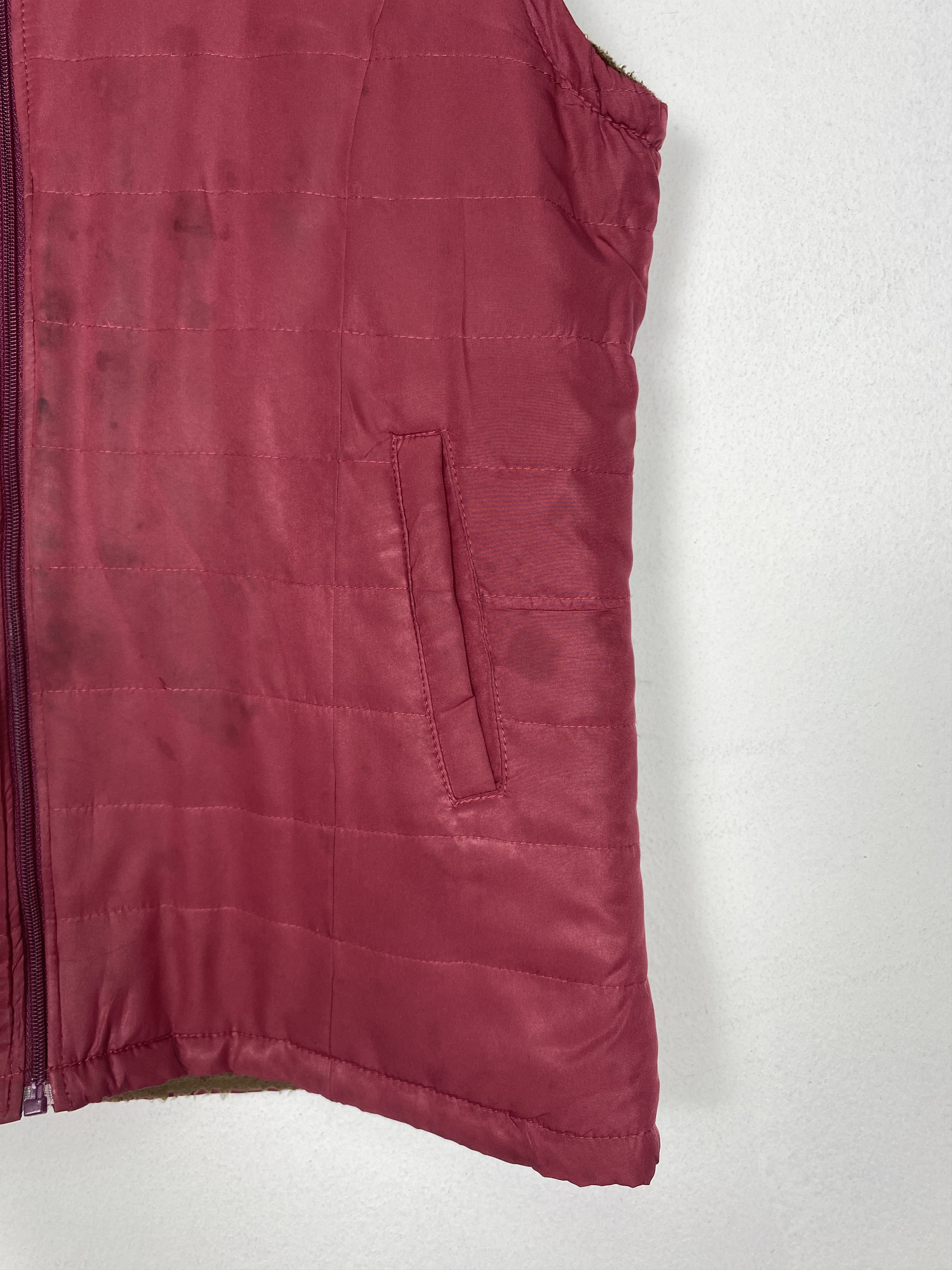 Japanese Brand Vintage Japanese Brand Puffer Sherpa Lining Vest Size US S / EU 44-46 / 1 - 4 Thumbnail