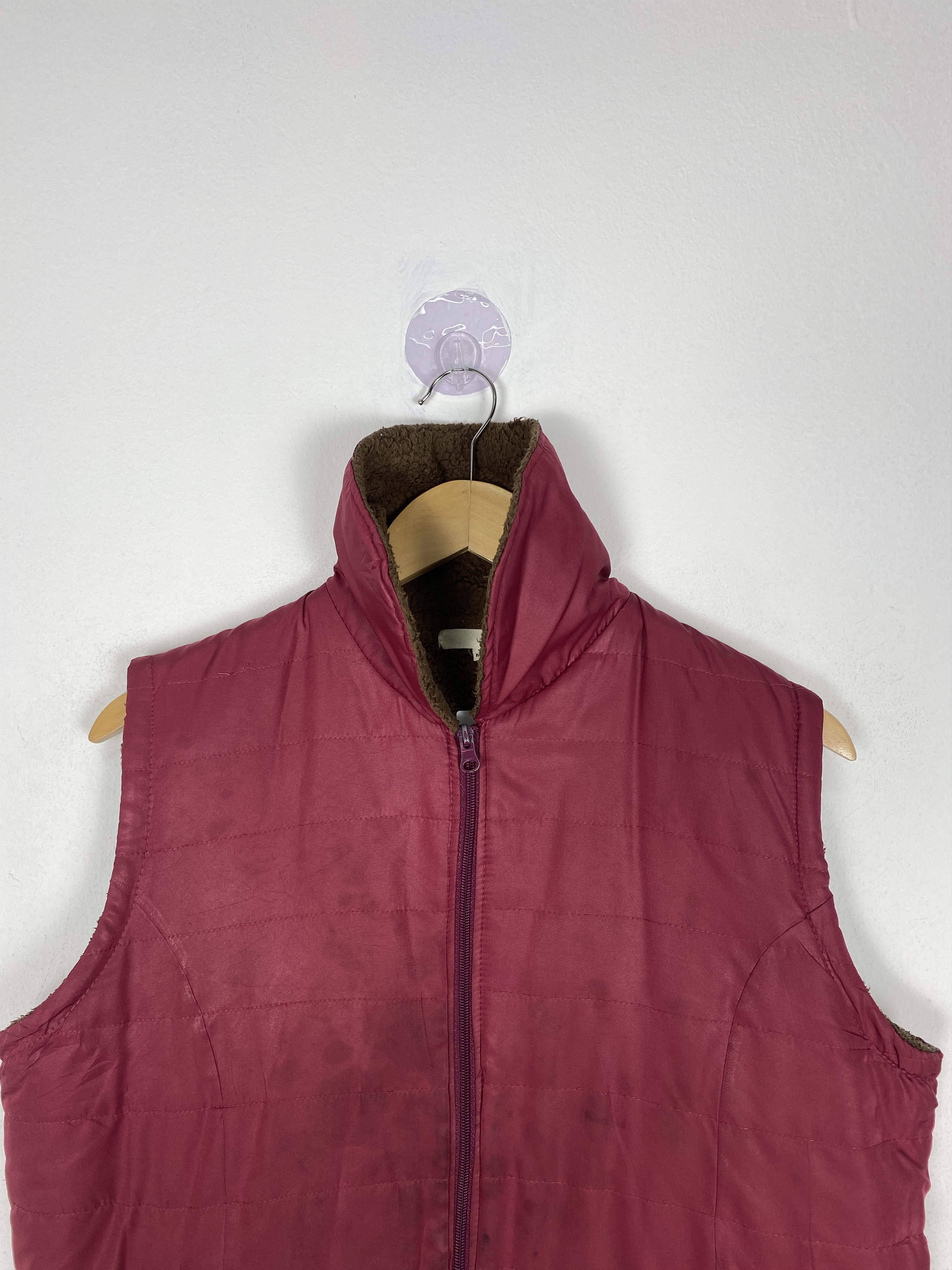 Japanese Brand Vintage Japanese Brand Puffer Sherpa Lining Vest Size US S / EU 44-46 / 1 - 2 Thumbnail