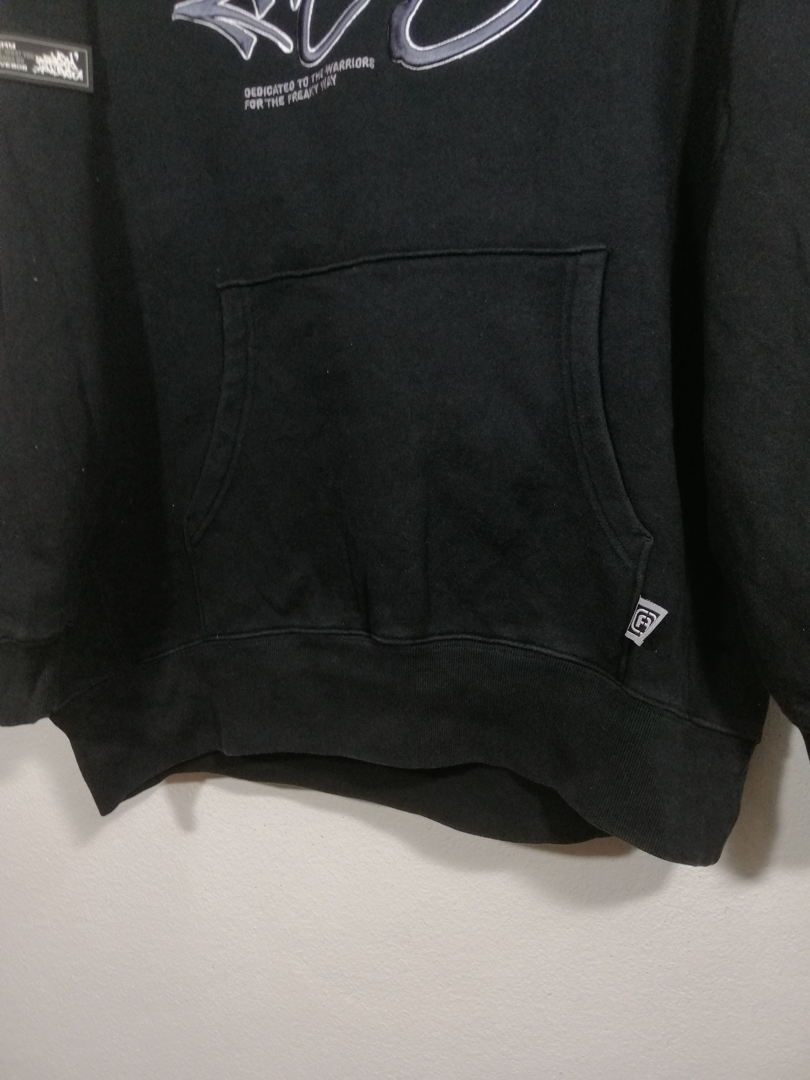 Japanese Brand RARE DESIGN FREAKY HOODIES Size US XL / EU 56 / 4 - 7 Thumbnail
