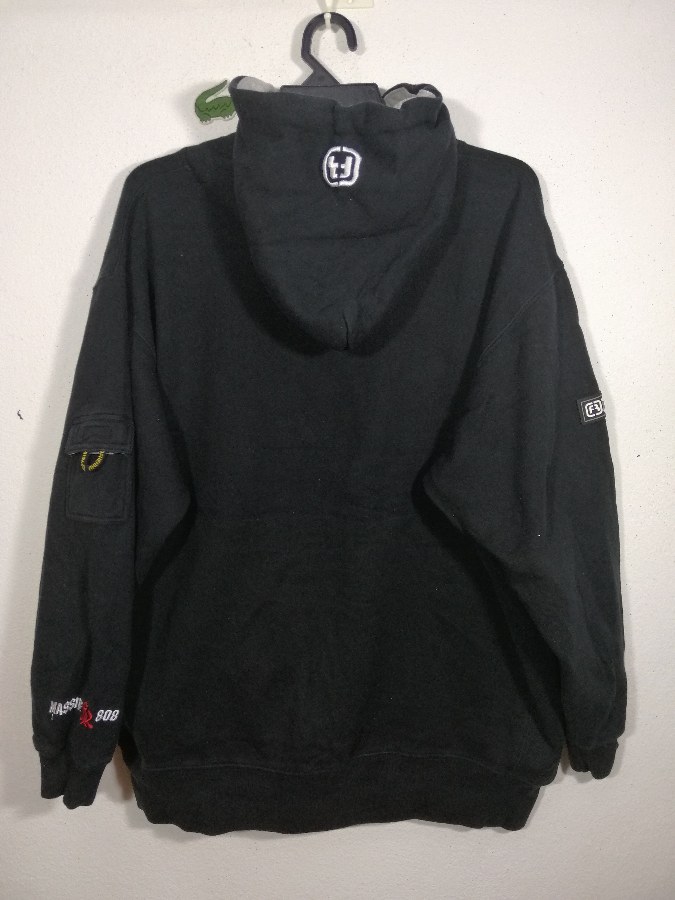 Japanese Brand RARE DESIGN FREAKY HOODIES Size US XL / EU 56 / 4 - 4 Thumbnail