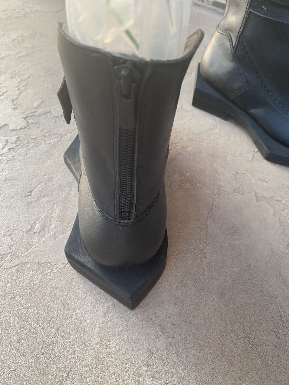 Juun.J Juun.j Runway Fall 2011 Geometric Brogue Boots Size US 11 / EU 44 - 8 Thumbnail