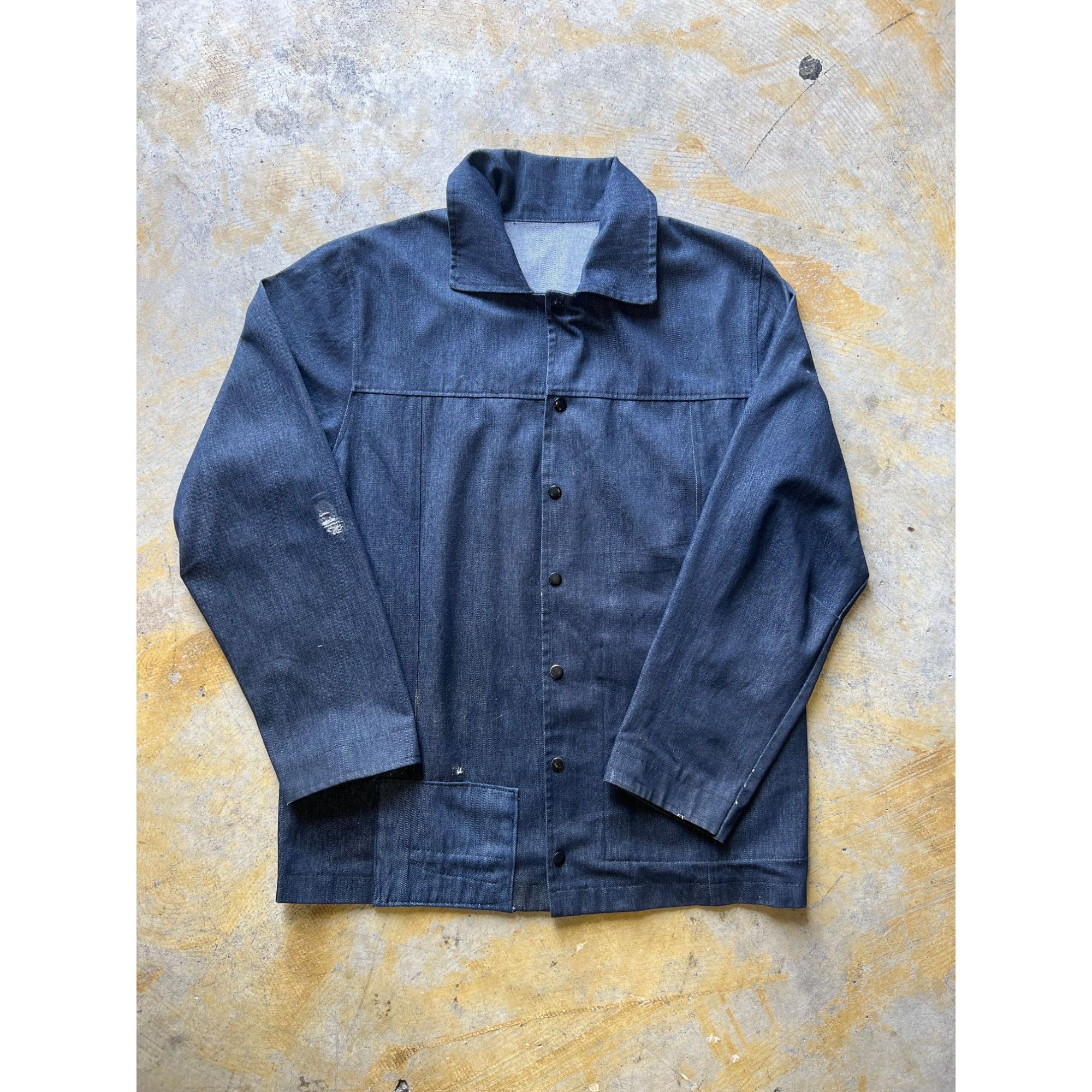 Vintage Denim Work Jacket Large 1990s