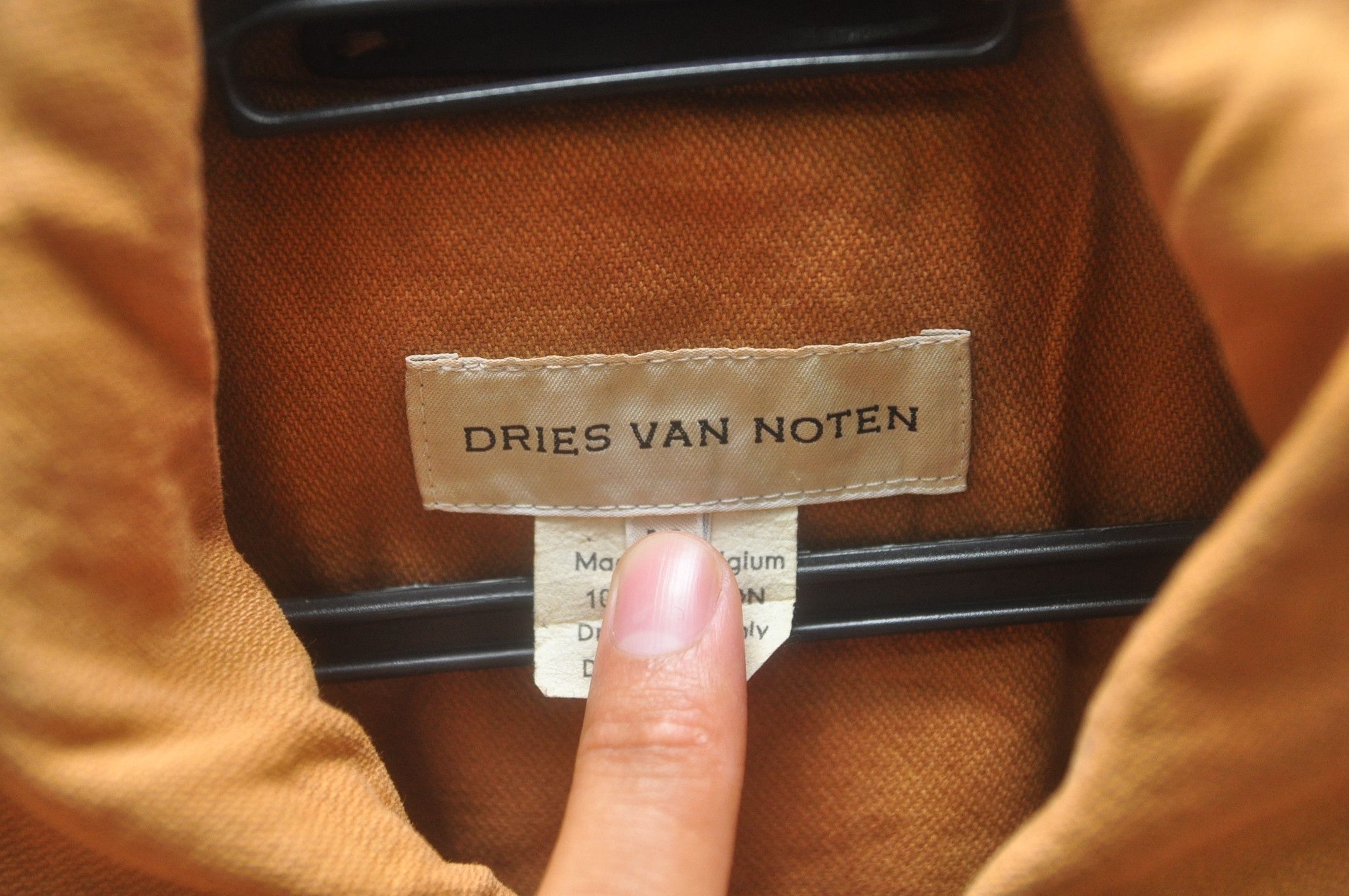 Designer × Dries Van Noten × Vintage Vtg Dries Van Noten Made In Belgium Designer Fashion Style Size US L / EU 52-54 / 3 - 6 Thumbnail