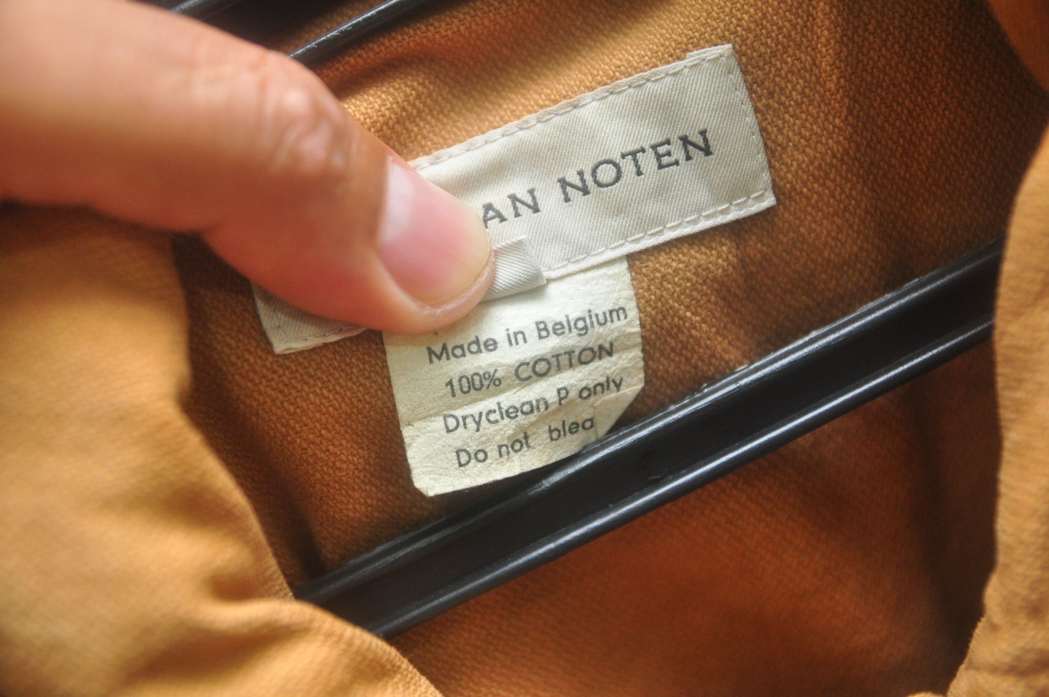 Designer × Dries Van Noten × Vintage Vtg Dries Van Noten Made In Belgium Designer Fashion Style Size US L / EU 52-54 / 3 - 7 Thumbnail