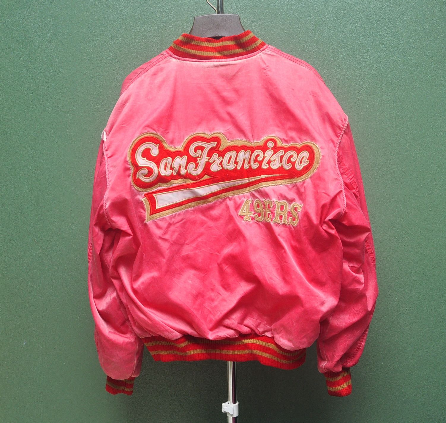 Japanese Brand × NFL Vintage San Francisco 49ers NFL Varsity Travis Scott Style Size US L / EU 52-54 / 3 - 1 Thumbnail