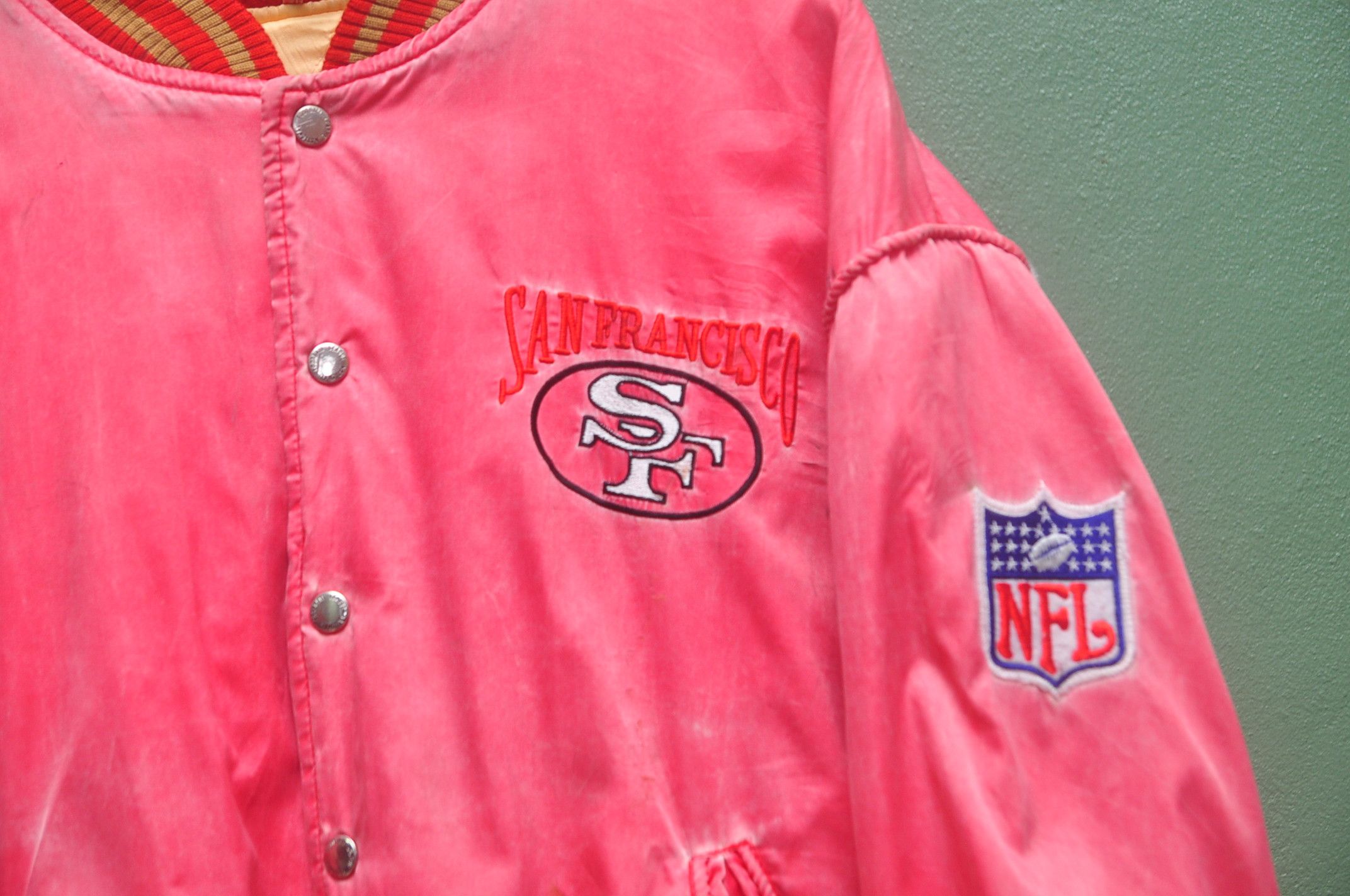 Japanese Brand × NFL Vintage San Francisco 49ers NFL Varsity Travis Scott Style Size US L / EU 52-54 / 3 - 5 Thumbnail