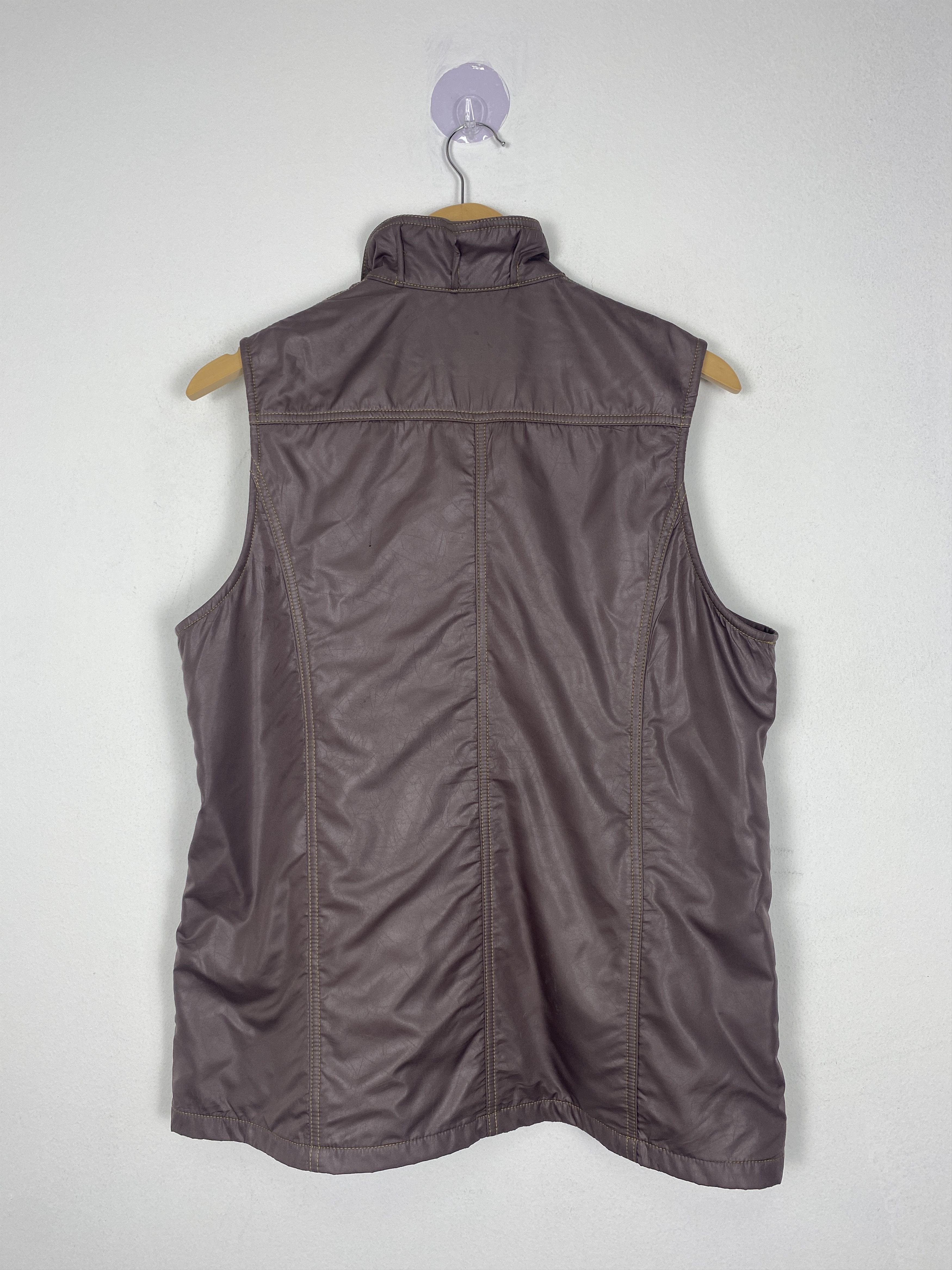 Japanese Brand Vintage MOCKA GIENE Button Vest V0144 Size US S / EU 44-46 / 1 - 5 Thumbnail