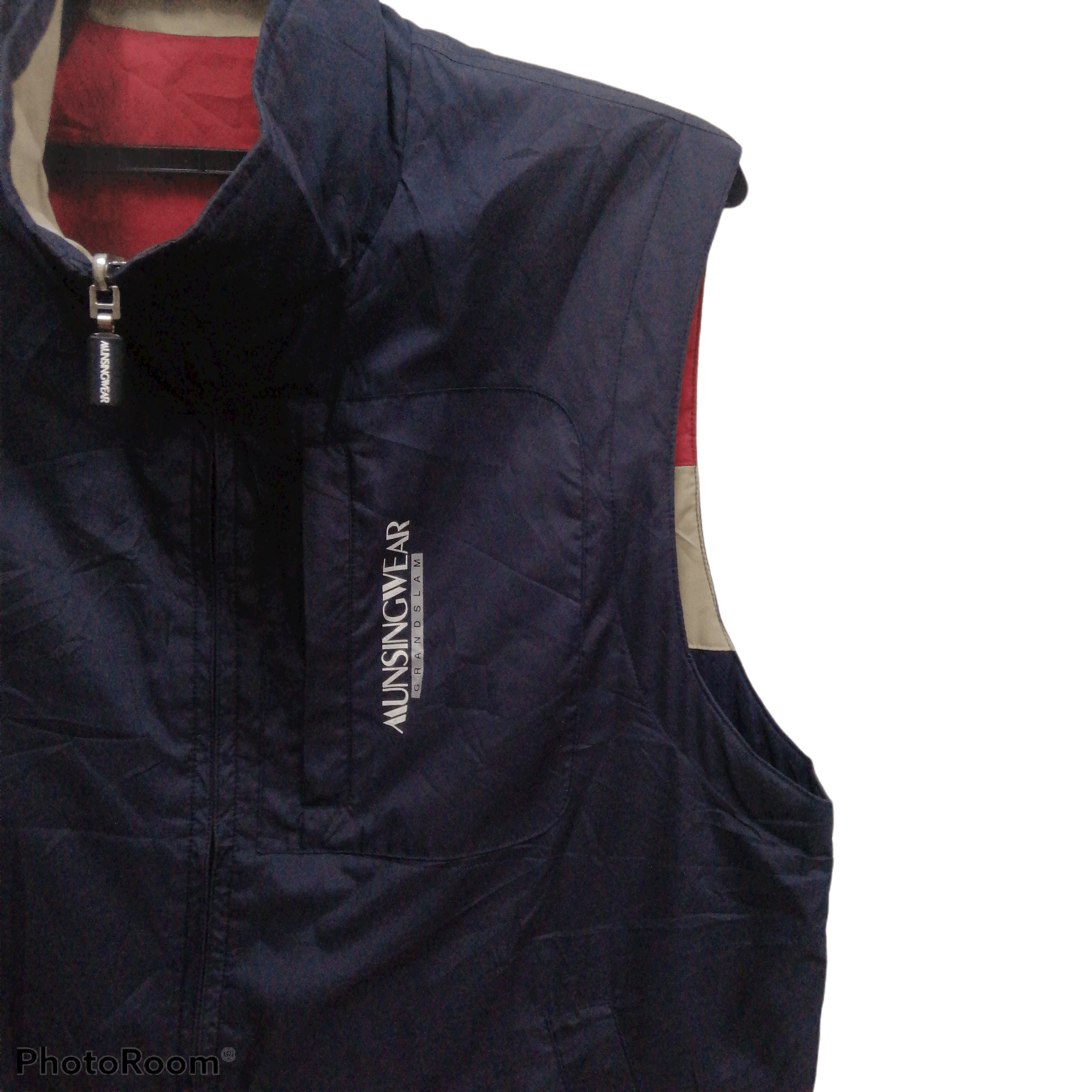 Grand Slam × Japanese Brand MUNSINGWEAR GRANDSLAM RIVERSIBLE BIG SPELL Size 54L - 8 Thumbnail