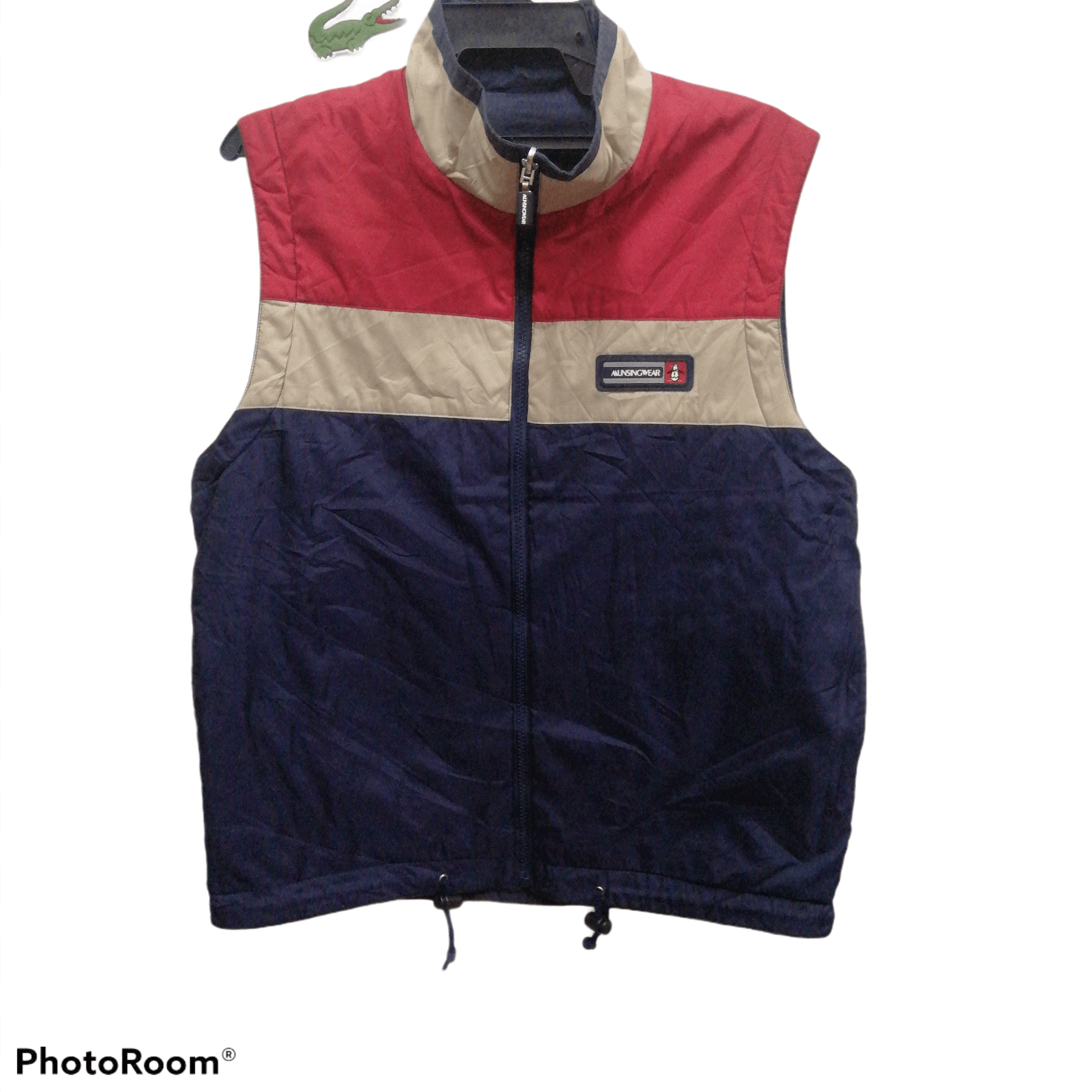 image of Grand Slam Munsingwear Grandslam Riversible Big Spell in Tricolor, Men's (Size 54L)