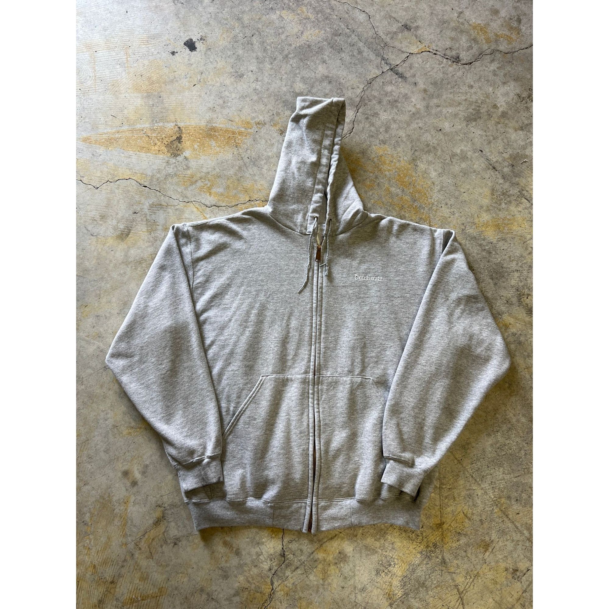 Vintage Carhartt Zip Up Hoodie Extra Large 1990s