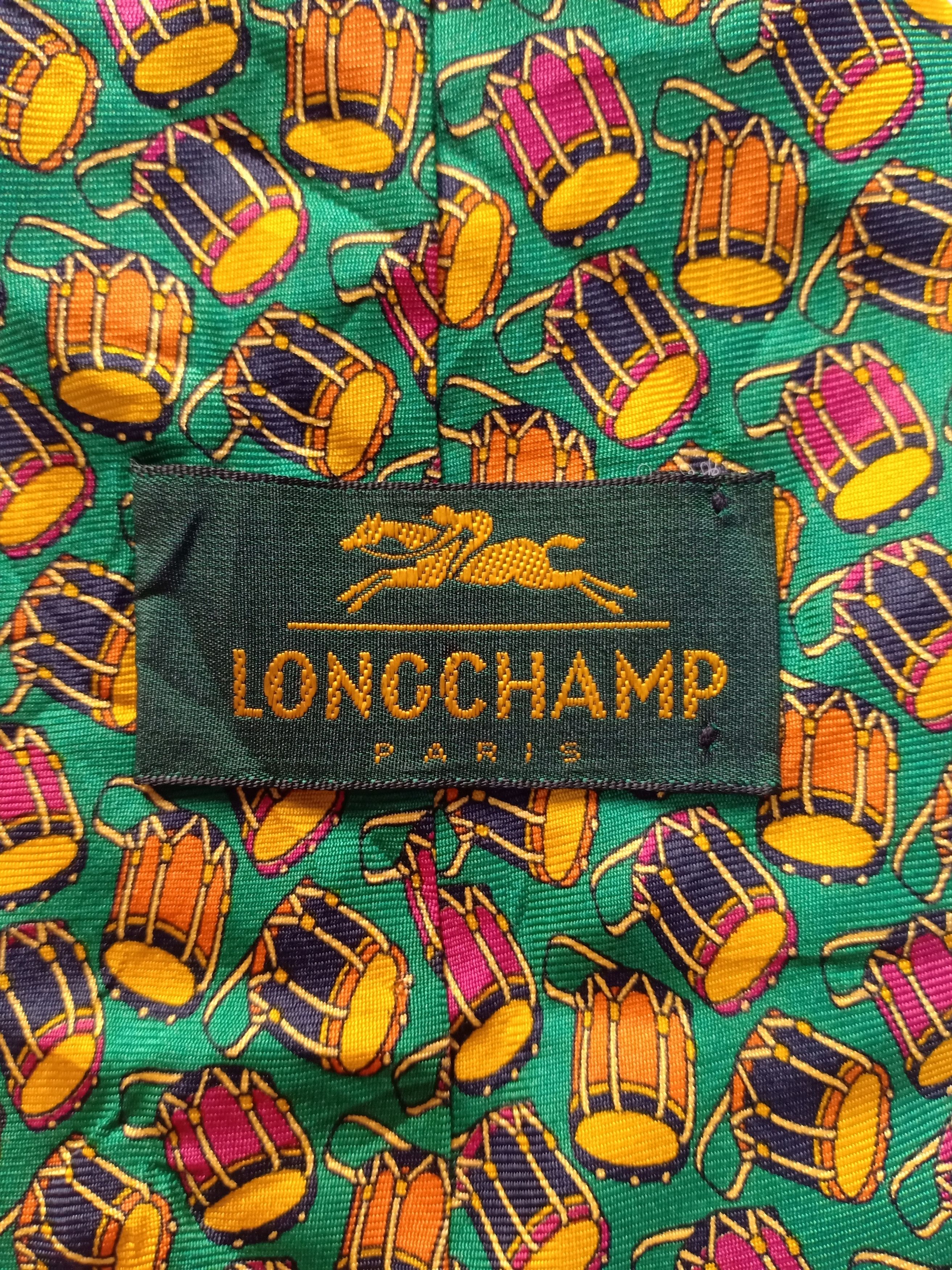 Designer × Longchamp Longchamp Neck Tie Monograms Abstract Size ONE SIZE - 4 Thumbnail