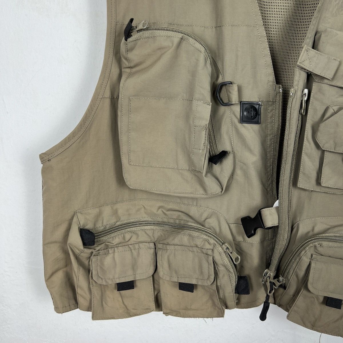 Japanese Brand × Vintage Vintage Multi Pocket Tactical 3D Pocket Vest Size US L / EU 52-54 / 3 - 11 Thumbnail