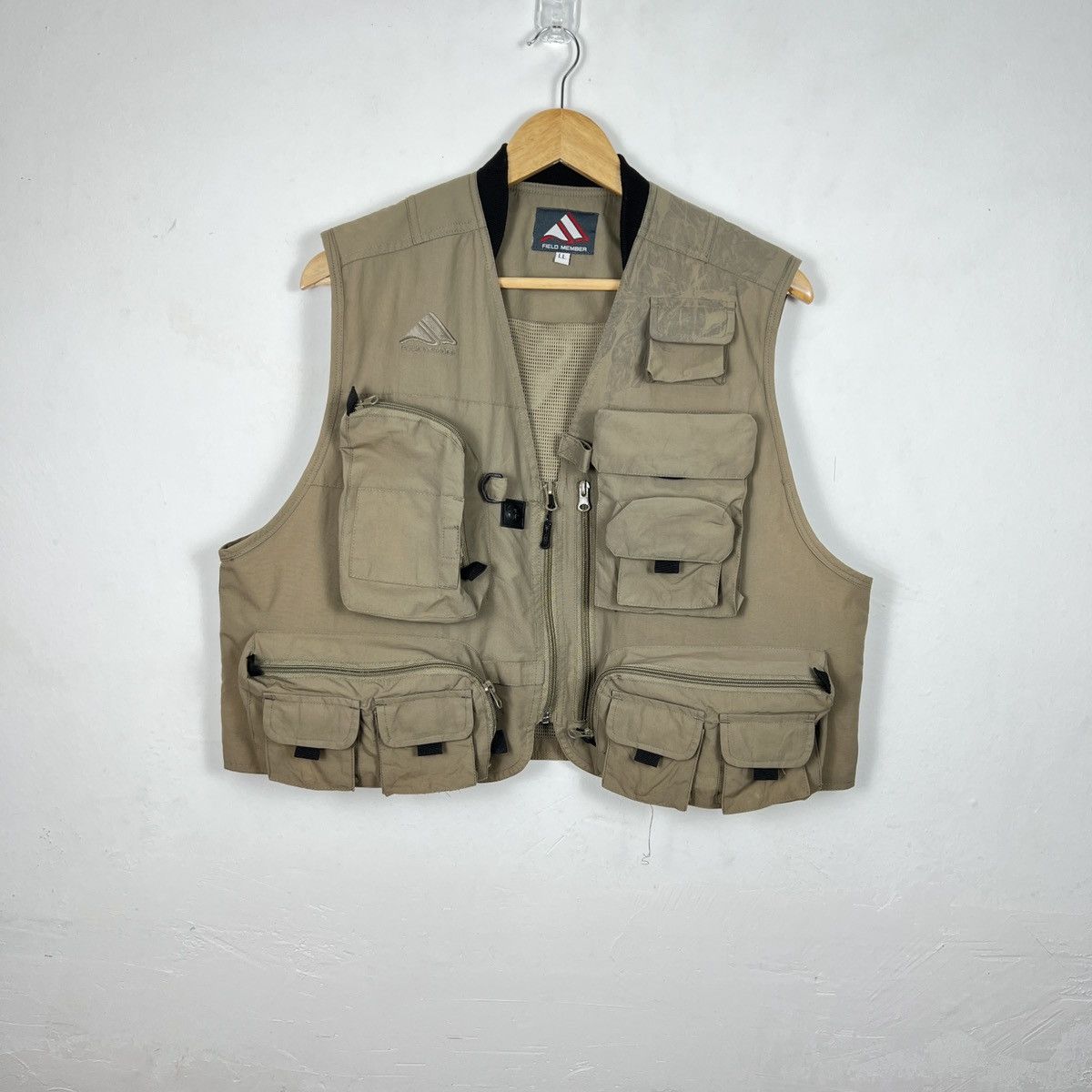 Japanese Brand × Vintage Vintage Multi Pocket Tactical 3D Pocket Vest Size US L / EU 52-54 / 3 - 1 Thumbnail