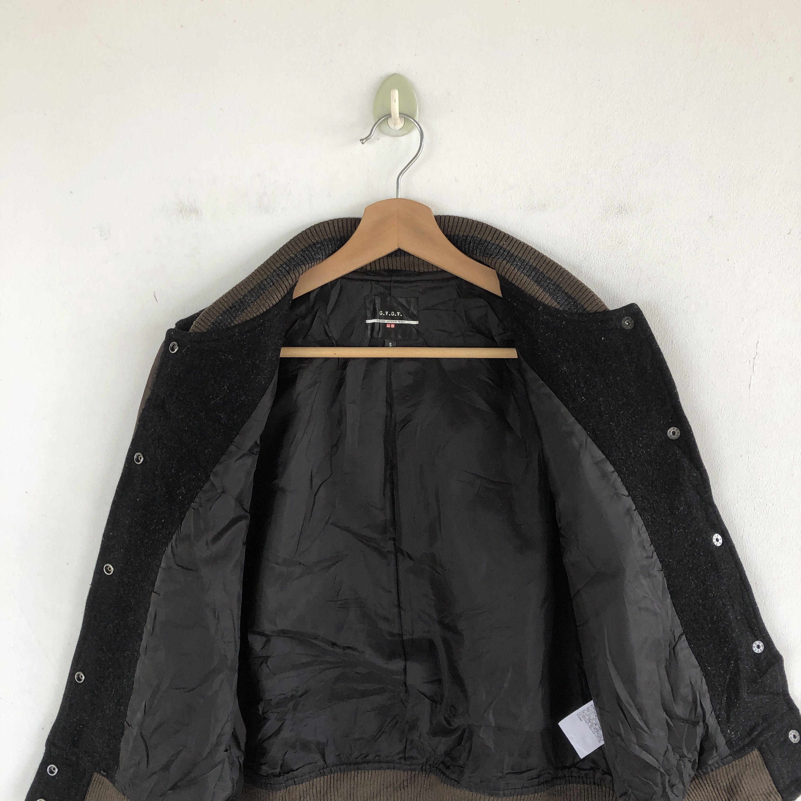 Japanese Brand × Vintage Vintage GVGV Varsity Jackets Japanese Wool Jacket Size US XS / EU 42 / 0 - 8 Thumbnail