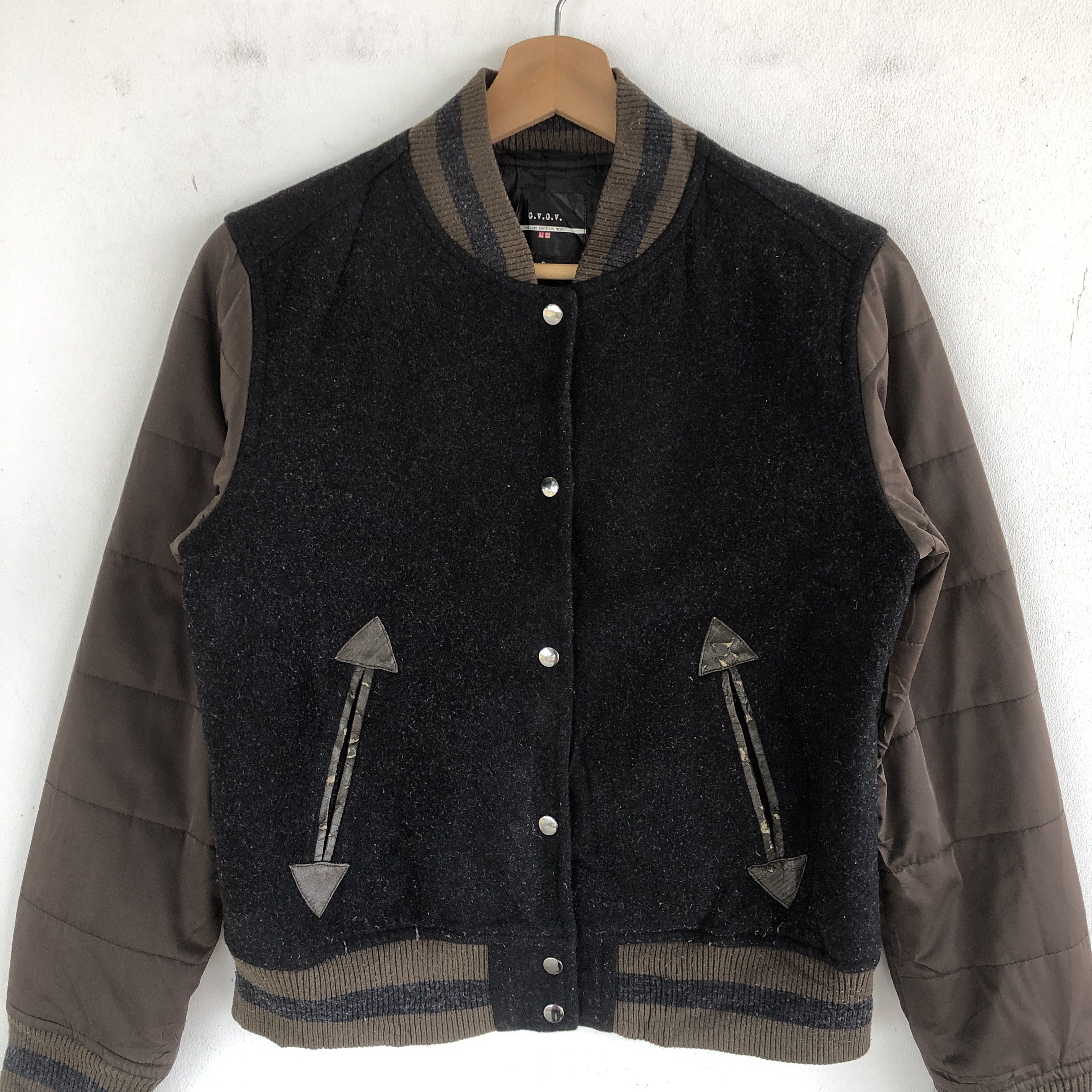Japanese Brand × Vintage Vintage GVGV Varsity Jackets Japanese Wool Jacket Size US XS / EU 42 / 0 - 3 Thumbnail