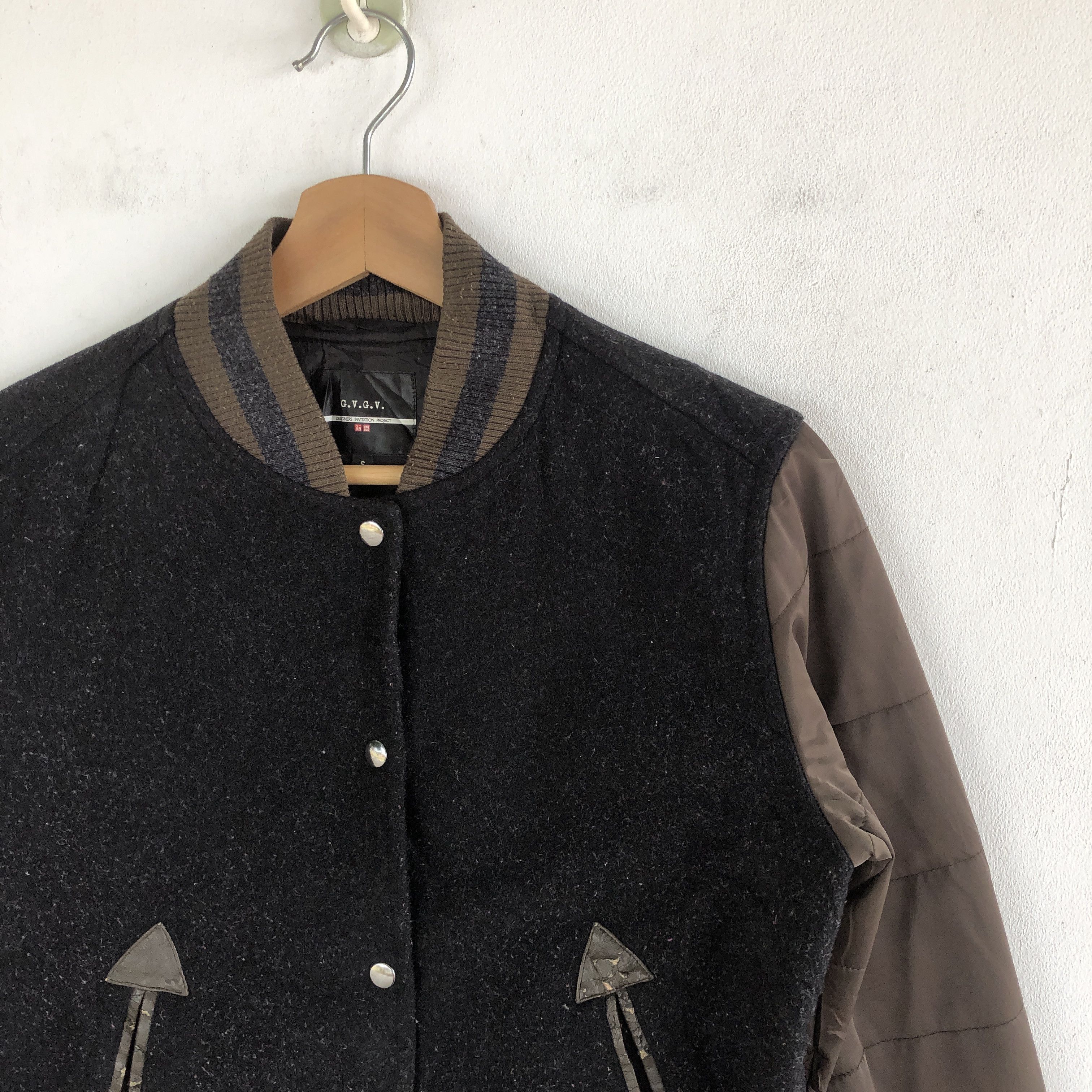 Japanese Brand × Vintage Vintage GVGV Varsity Jackets Japanese Wool Jacket Size US XS / EU 42 / 0 - 6 Thumbnail