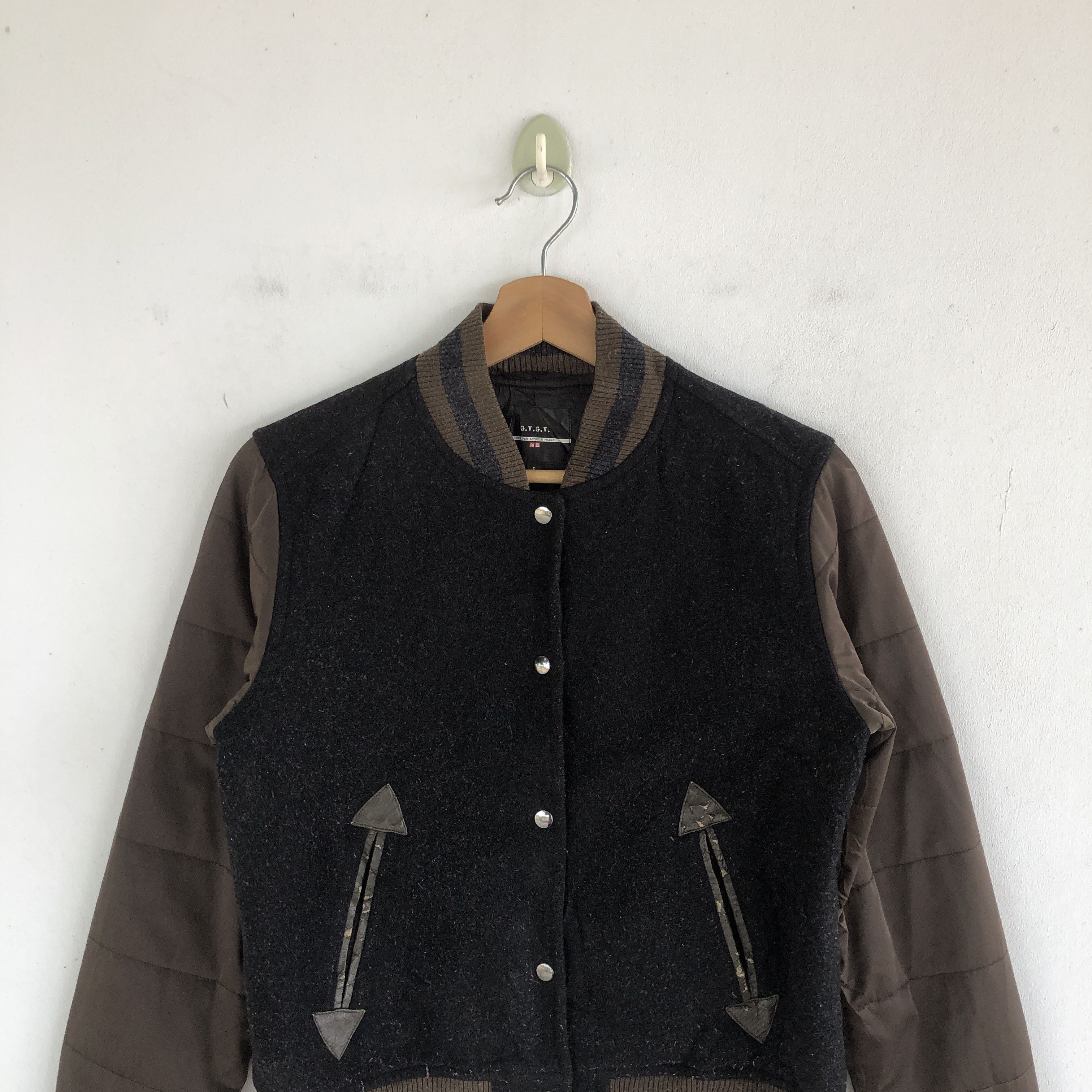 Japanese Brand × Vintage Vintage GVGV Varsity Jackets Japanese Wool Jacket Size US XS / EU 42 / 0 - 5 Thumbnail