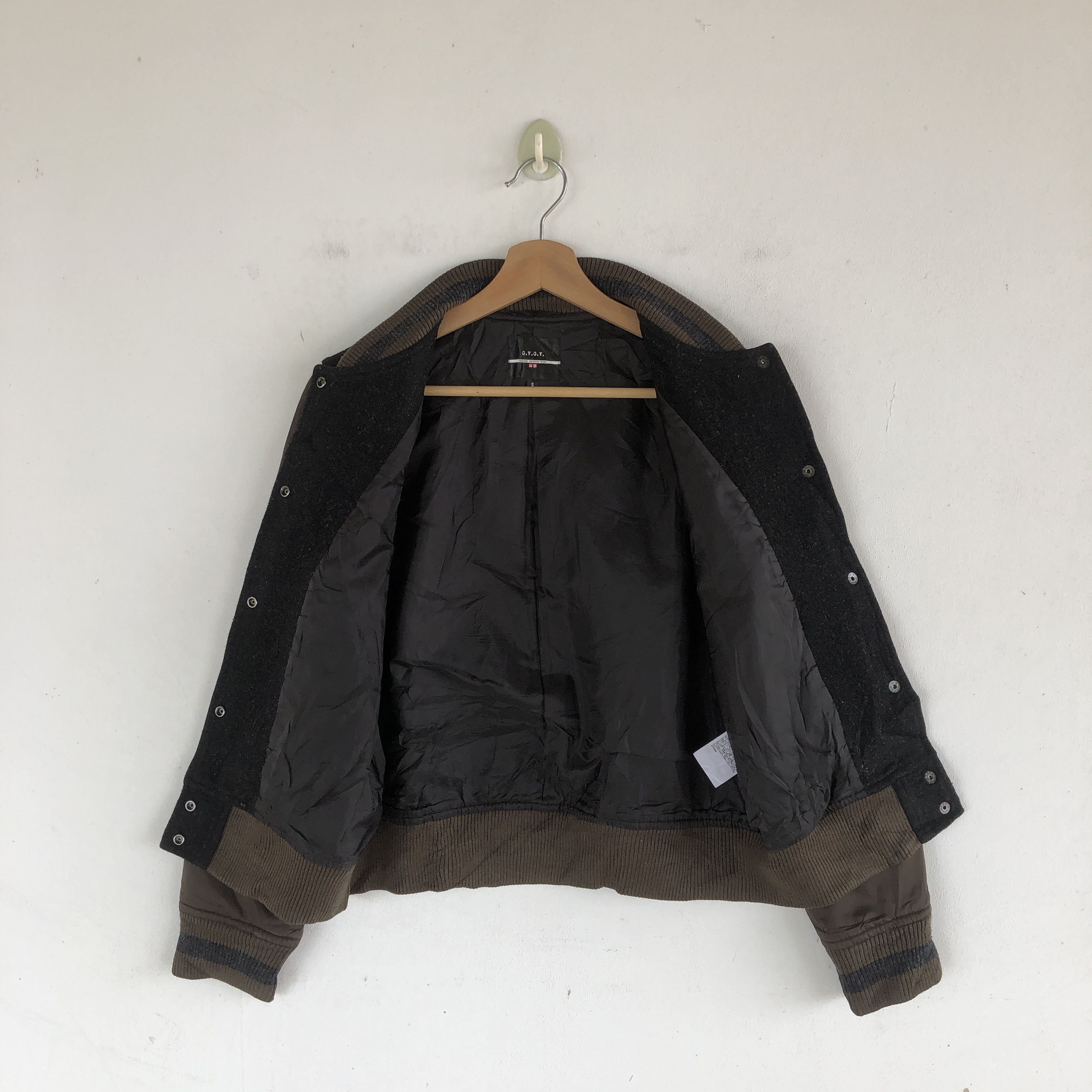 Japanese Brand × Vintage Vintage GVGV Varsity Jackets Japanese Wool Jacket Size US XS / EU 42 / 0 - 7 Thumbnail